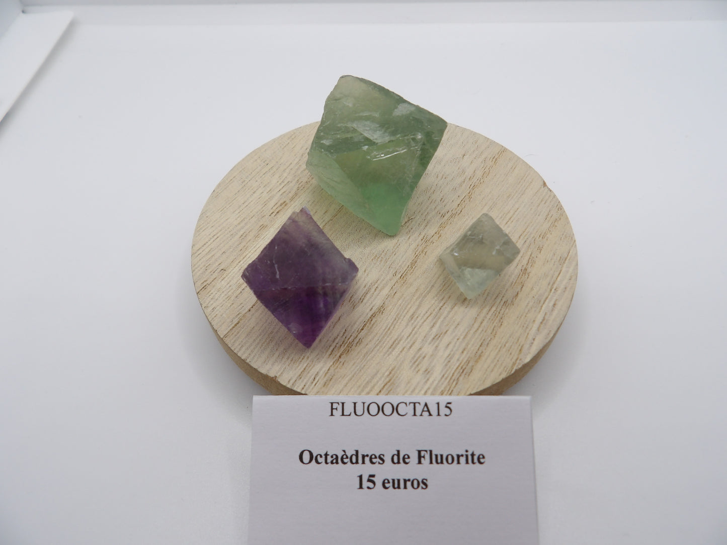 Octaèdres de Fluorite