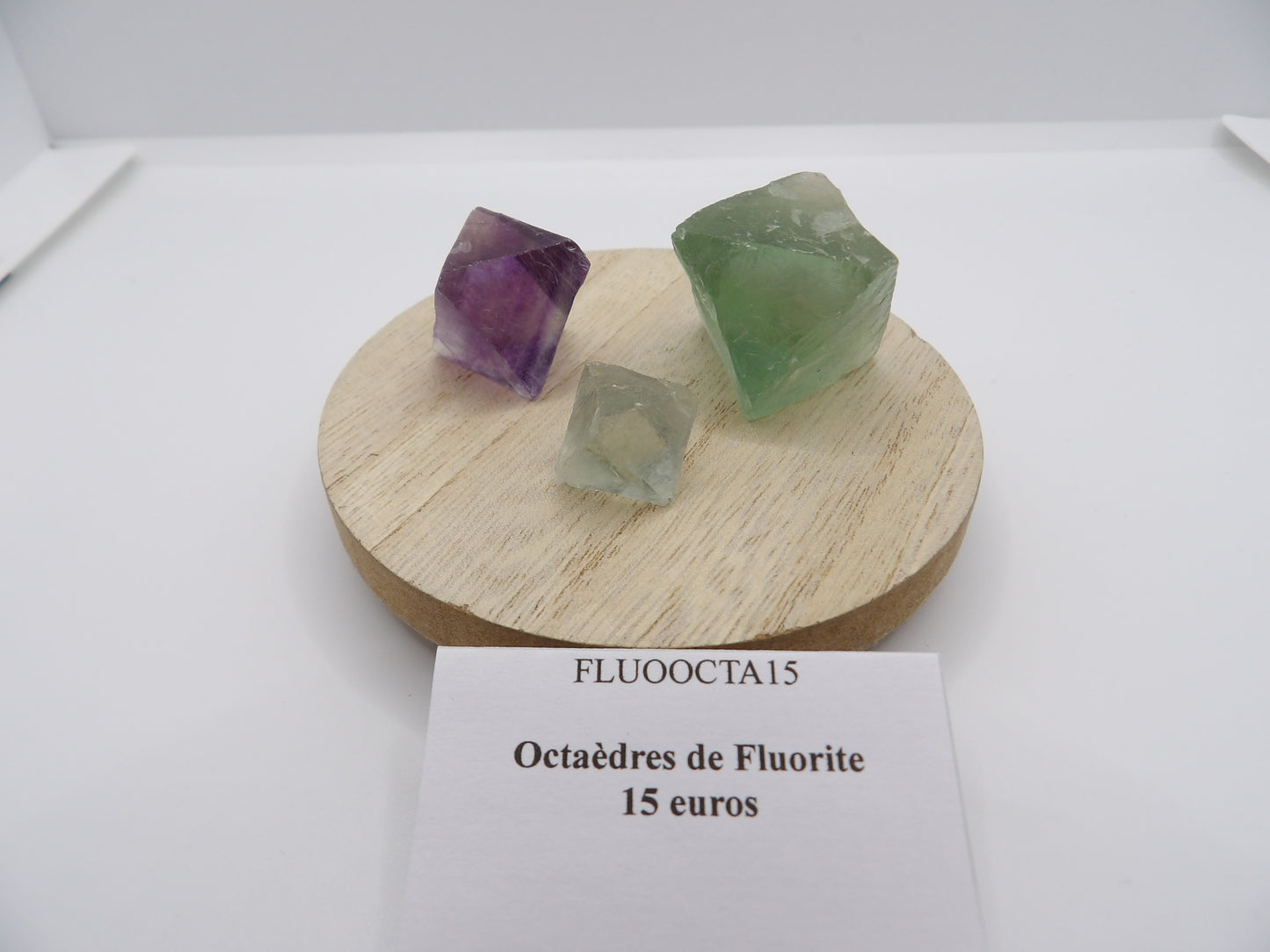 Octaèdres de Fluorite