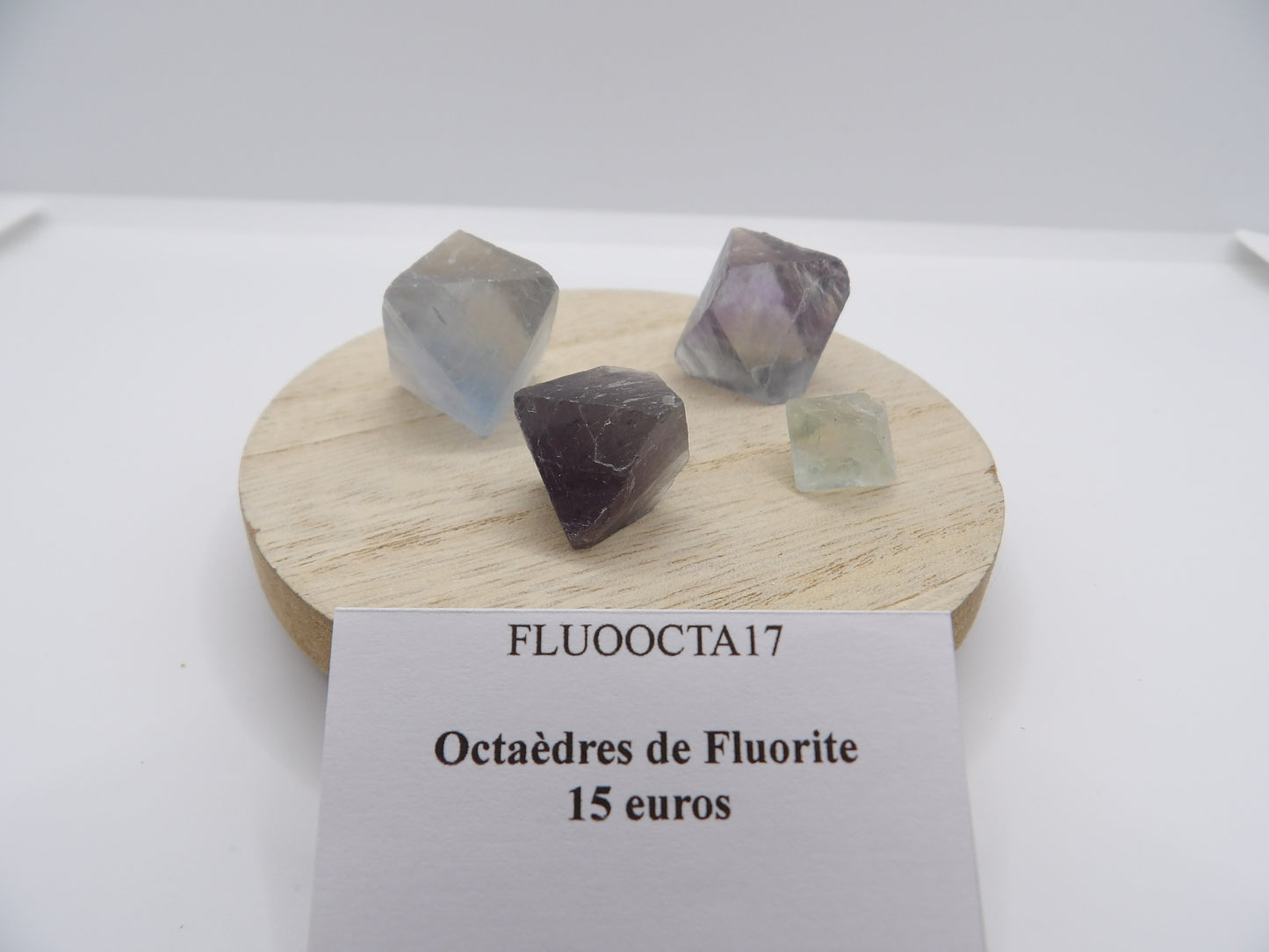Octaèdres de Fluorite