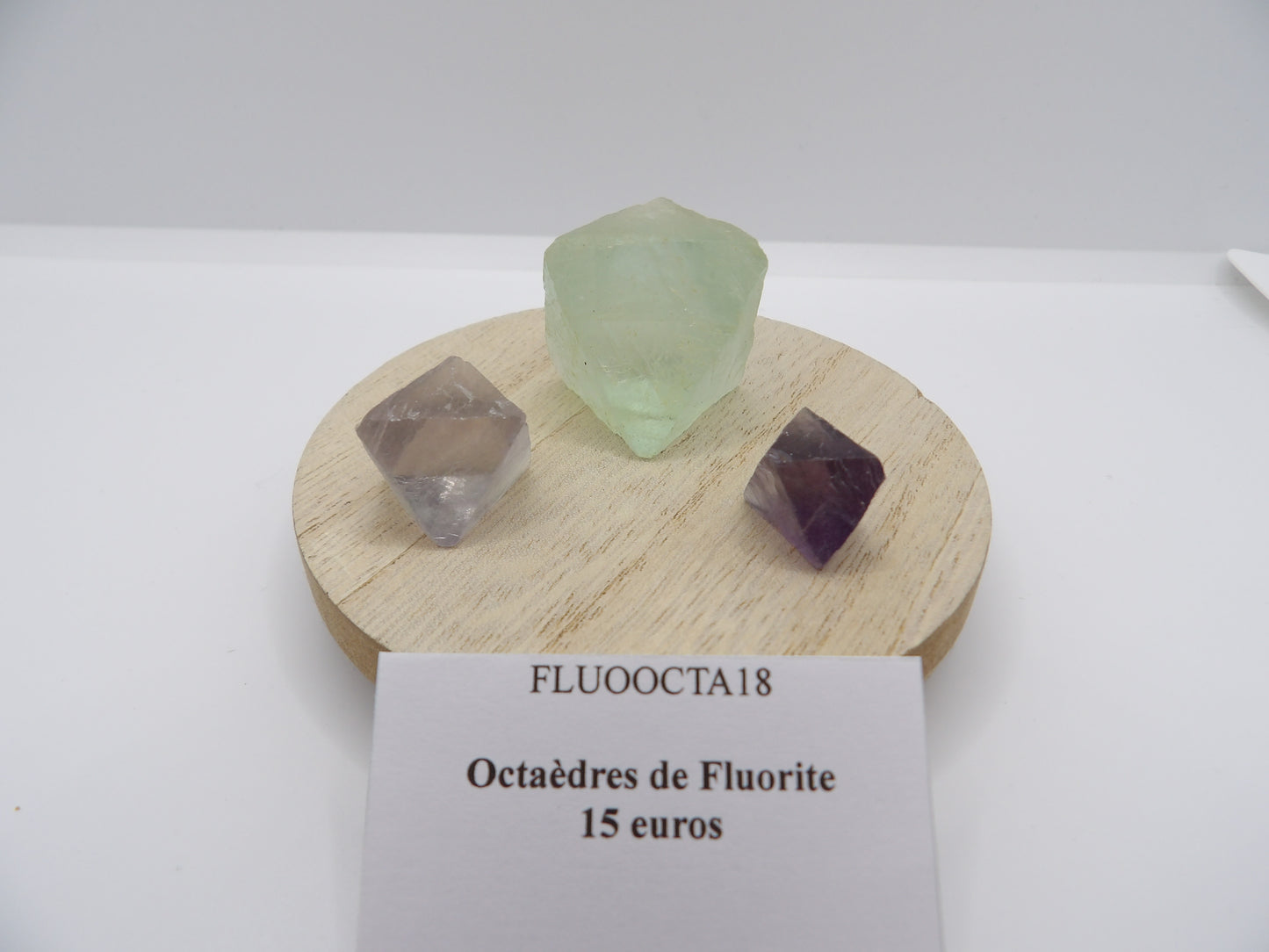 Octaèdres de Fluorite