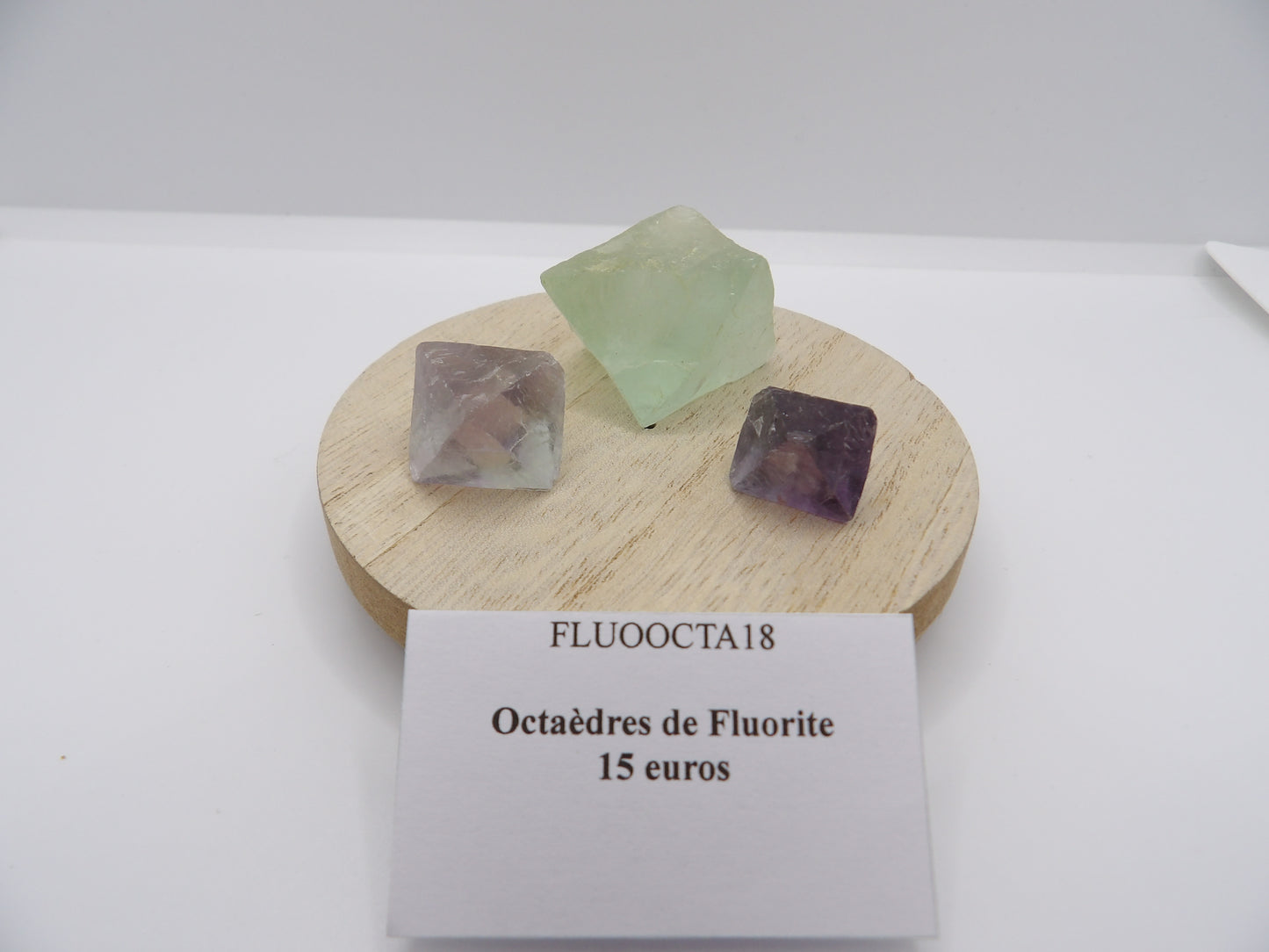Octaèdres de Fluorite