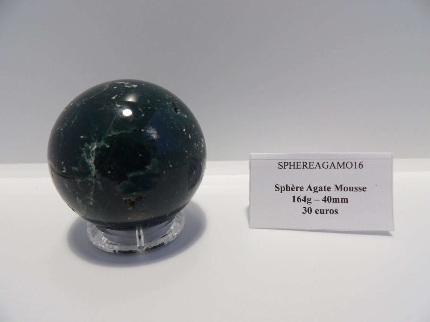 Sphère Agate Mousse