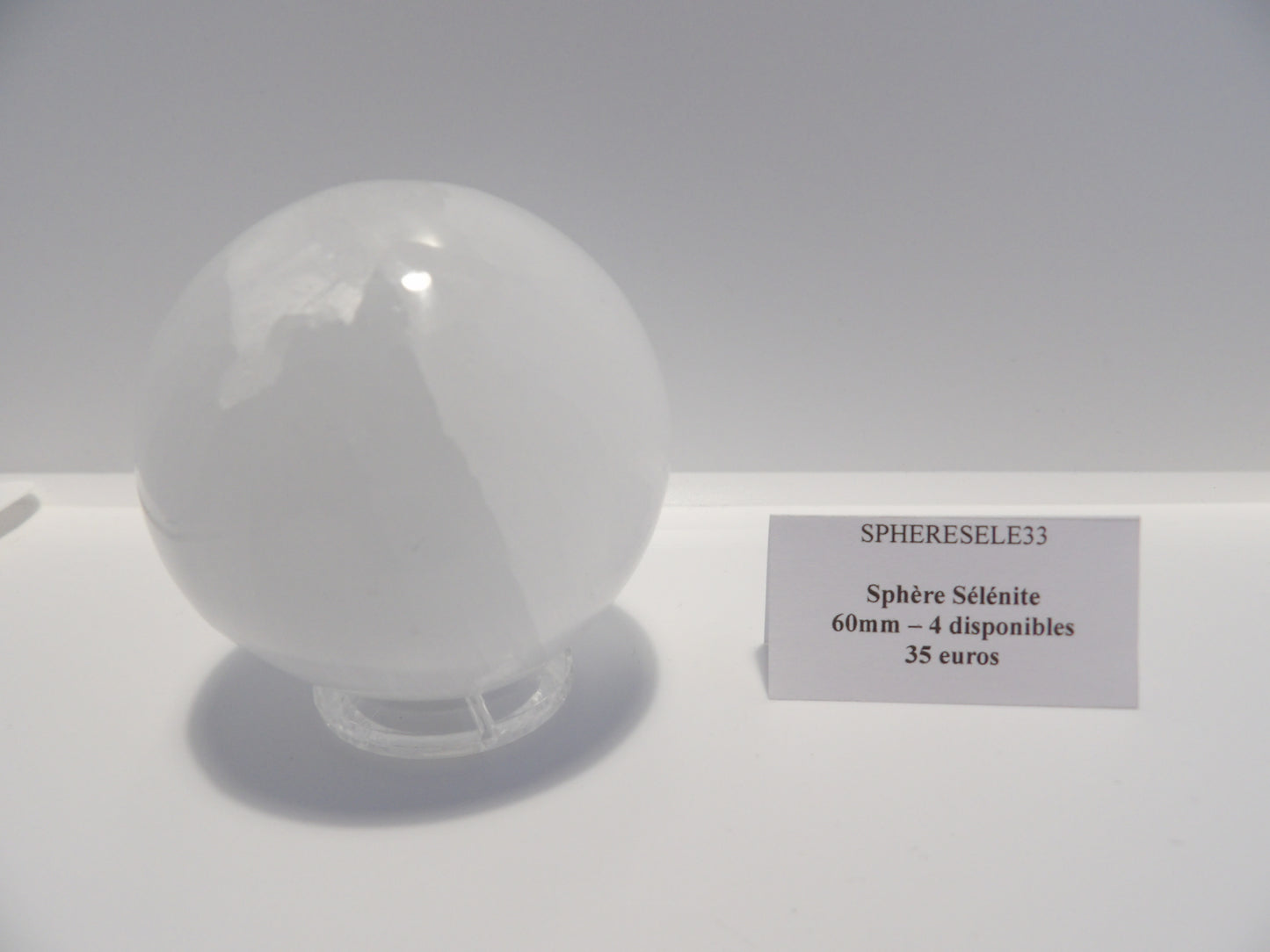 Sphère Sélénite