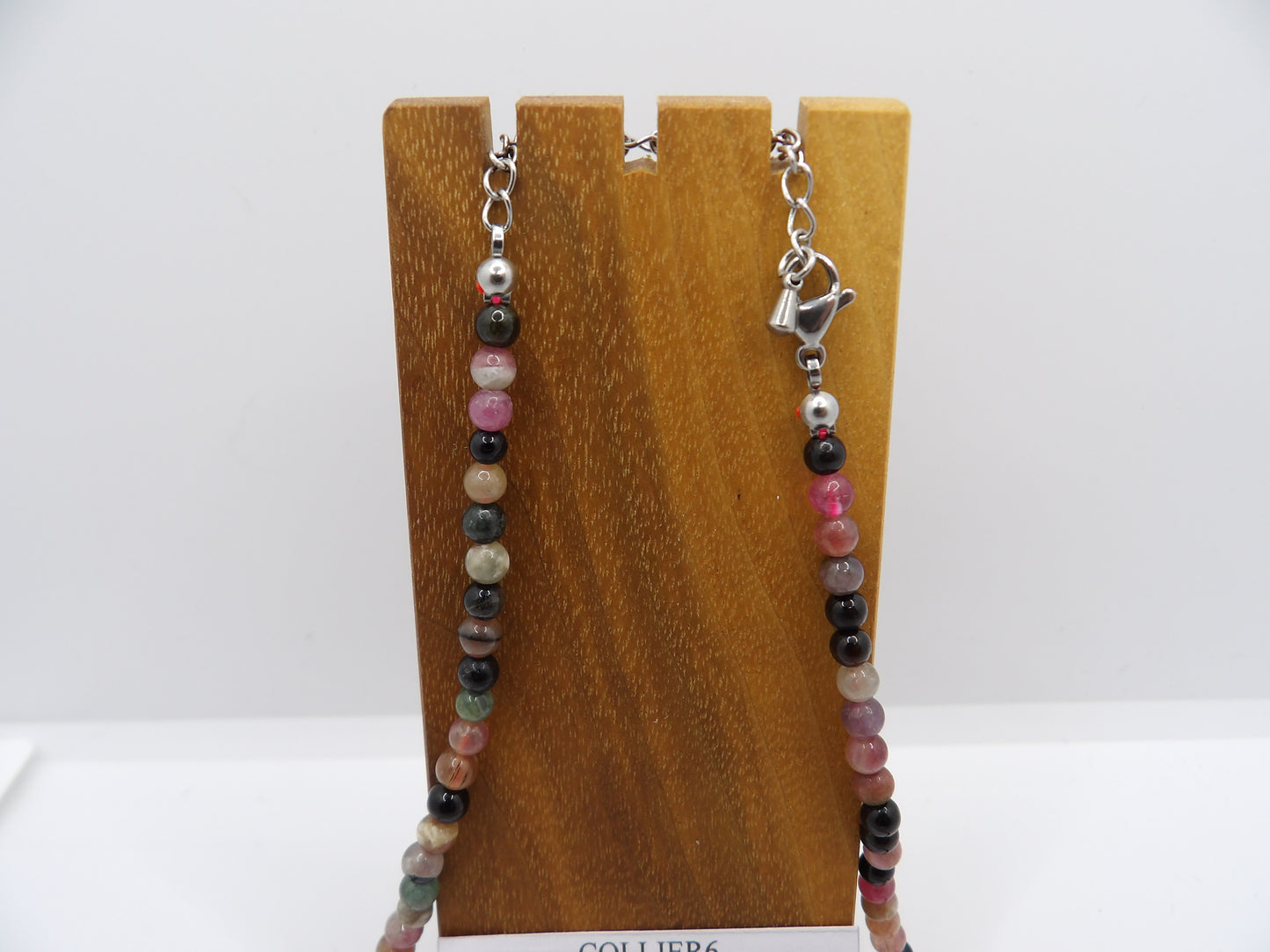 Collier Tourmaline Multicolore