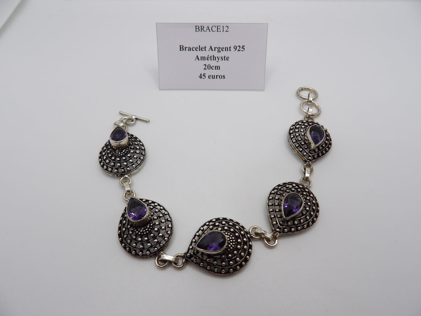 Bracelet Améthyste