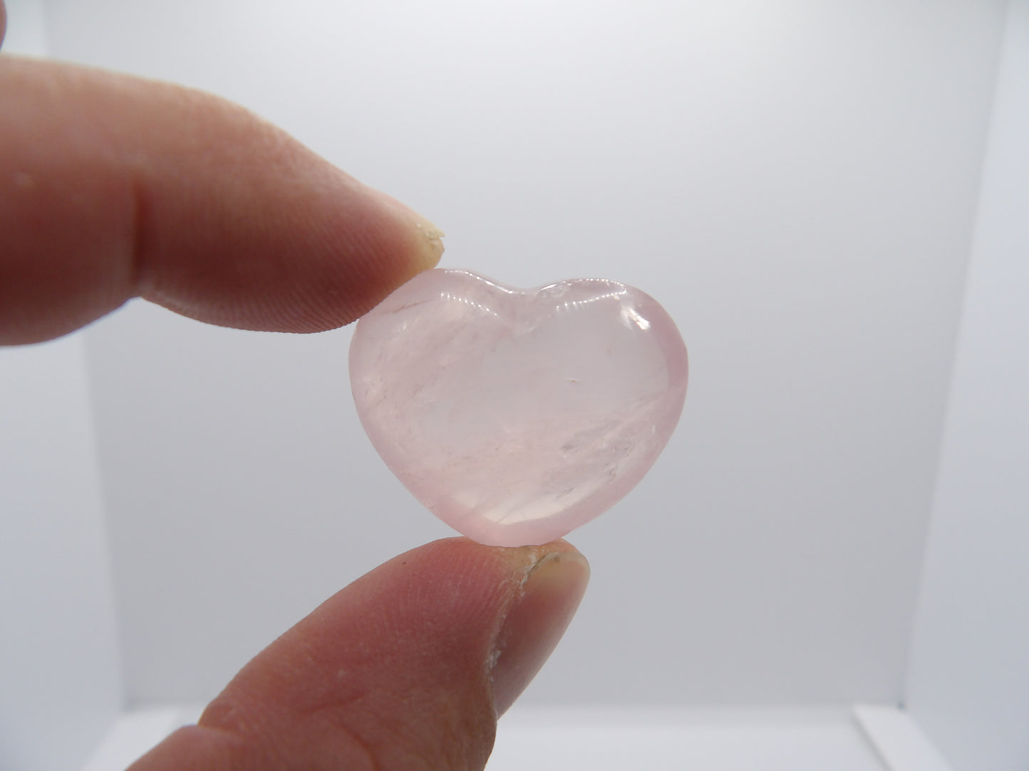 Cœur en Quartz Rose