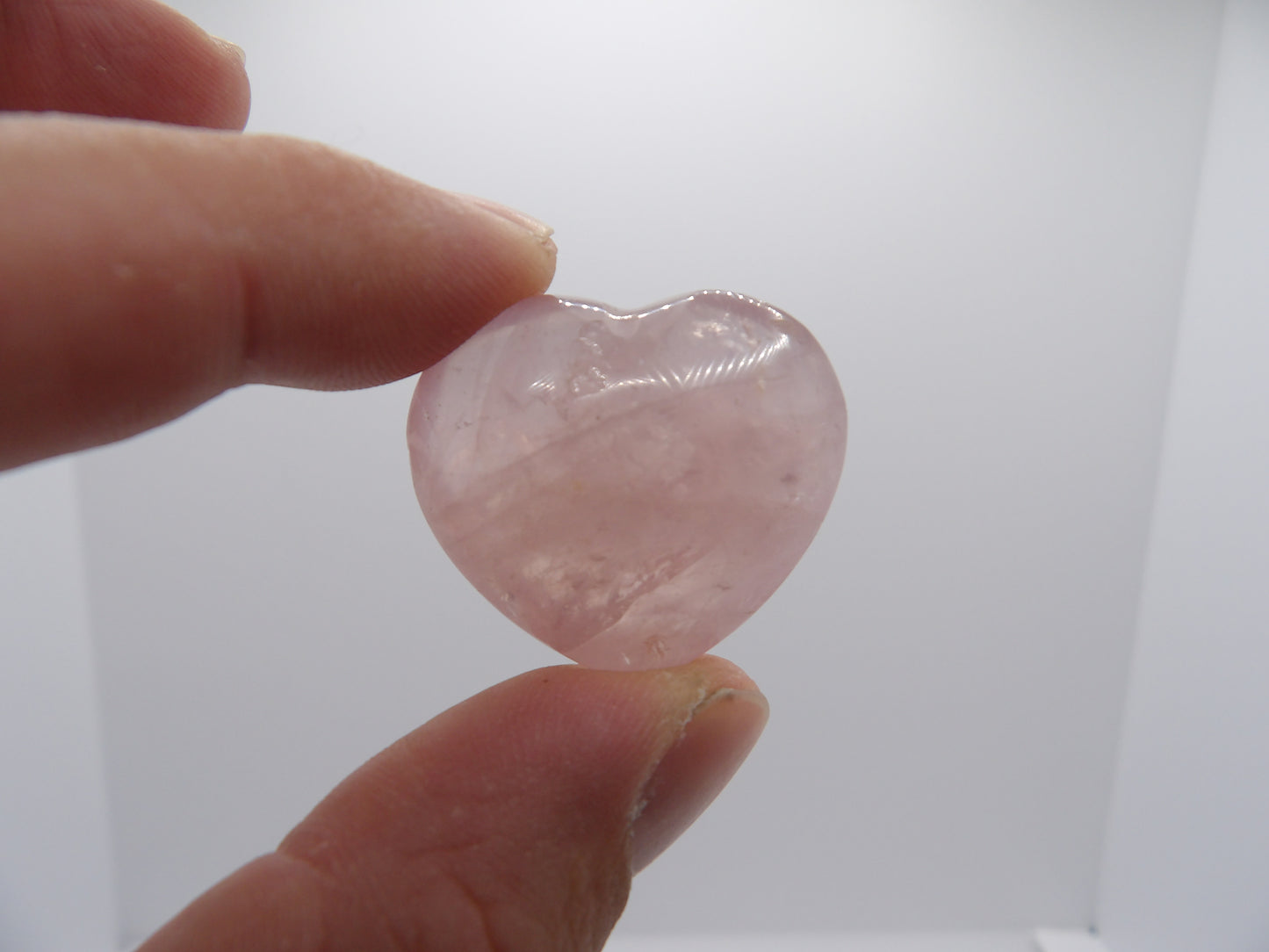 Cœur en Quartz Rose