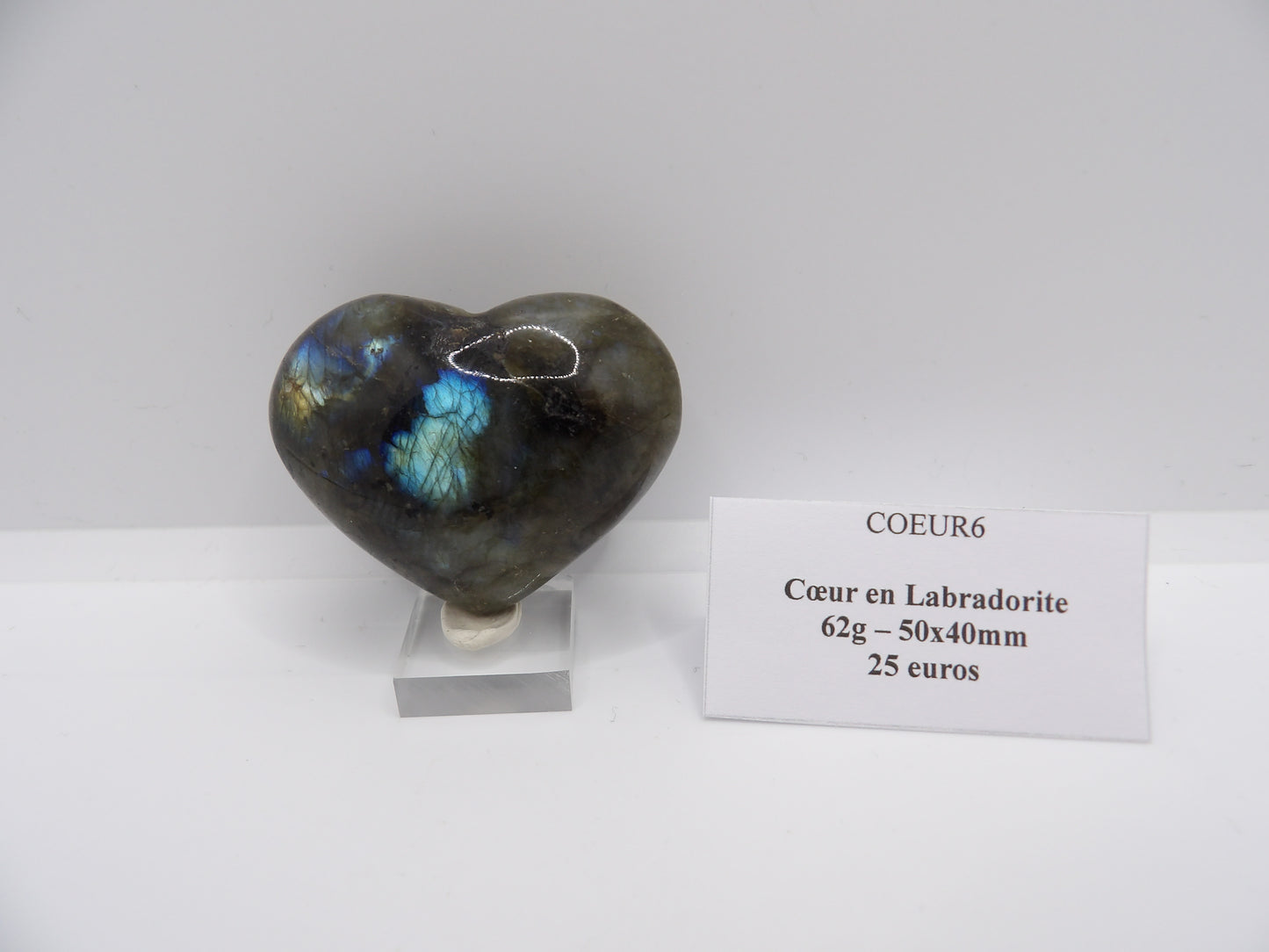 Cœur Labradorite