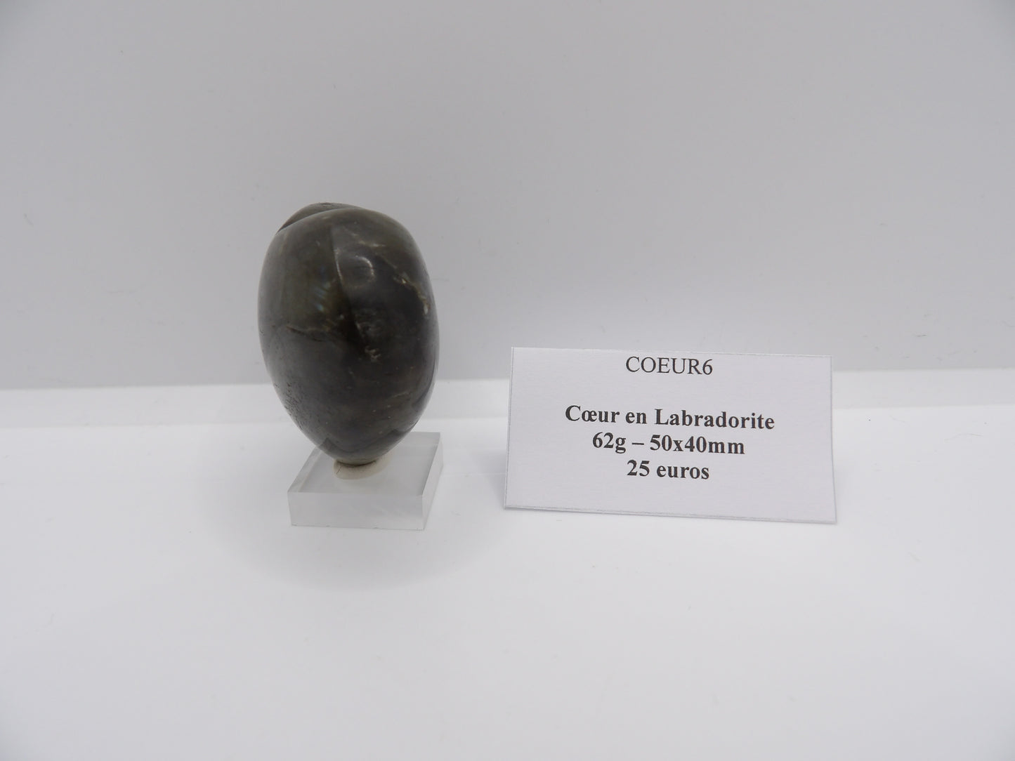 Cœur Labradorite