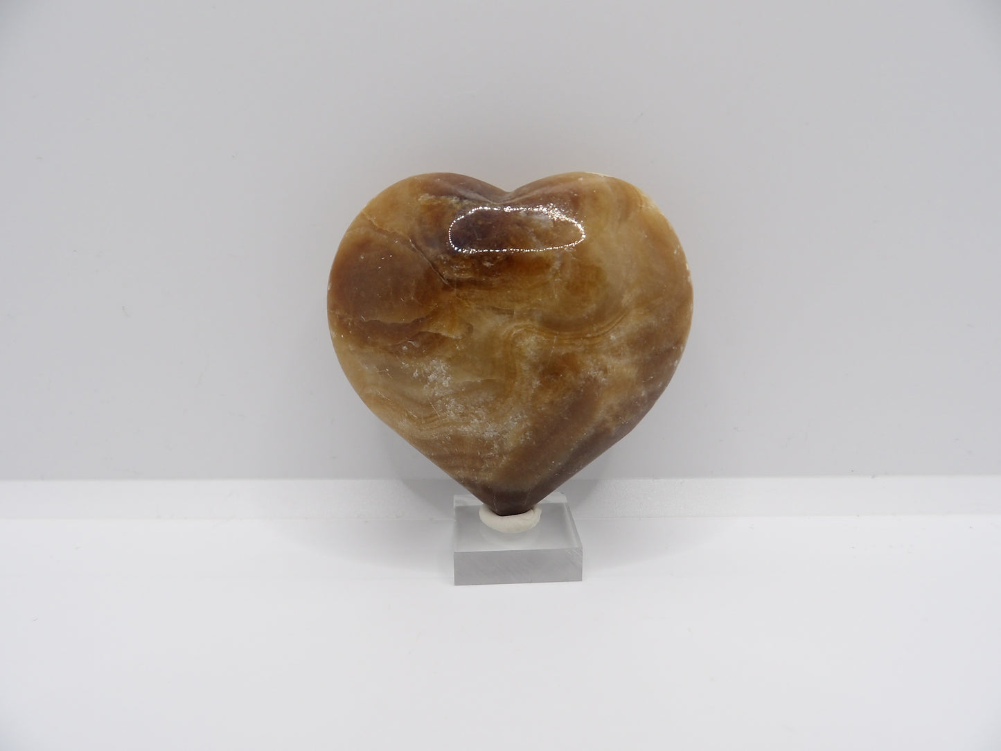 Cœur Calcite Chocolat