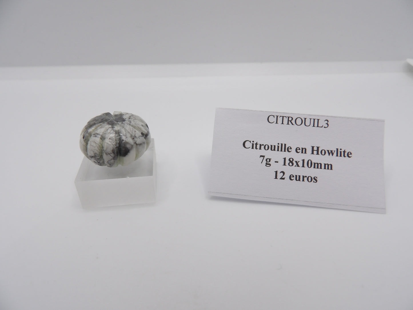 Citrouille Howlite