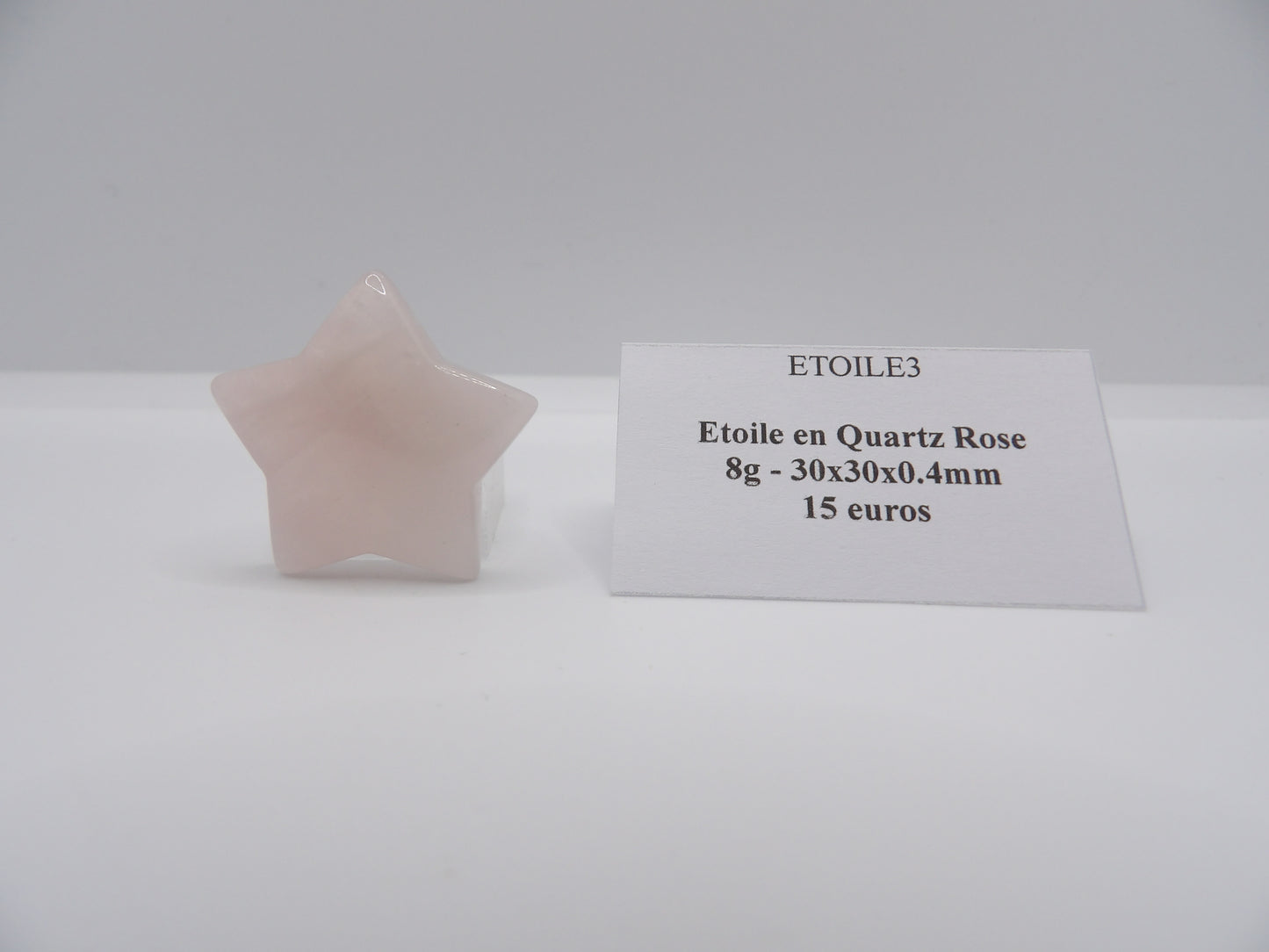 Etoile Quartz Rose