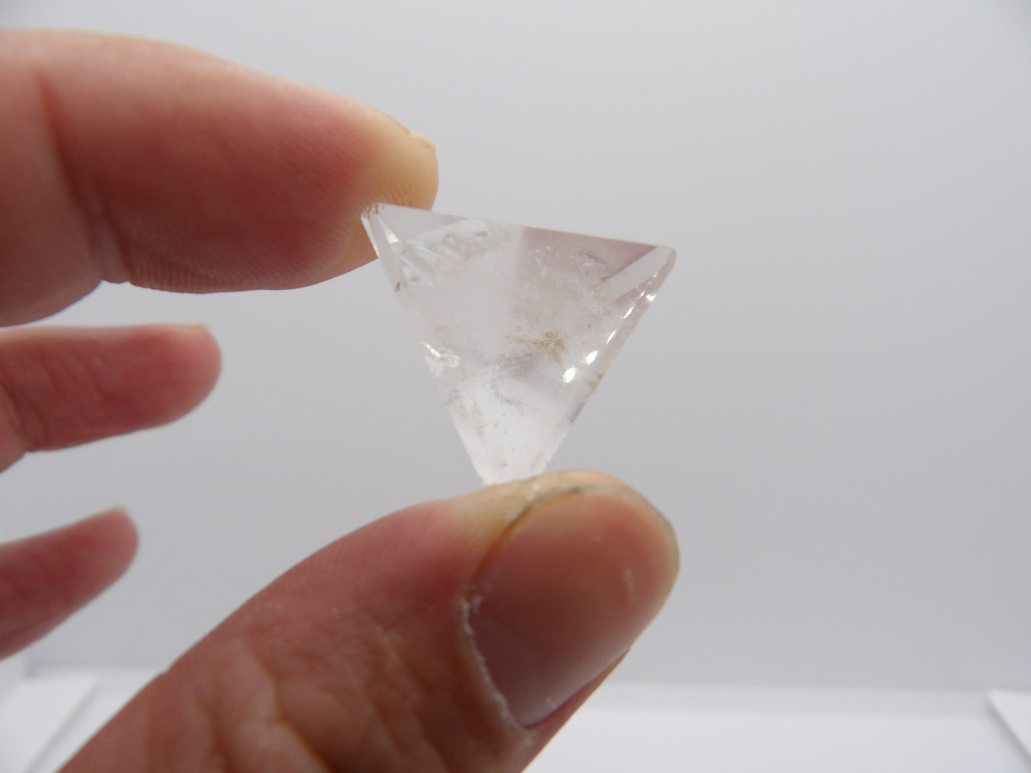 Tétraèdre en Cristal de Roche