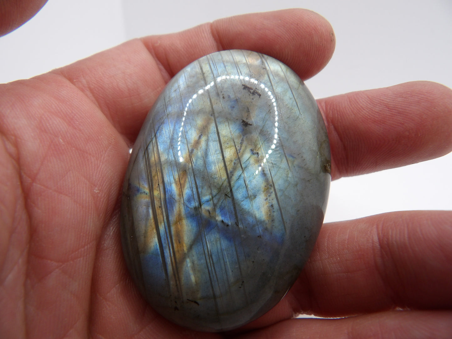 Galet de Labradorite