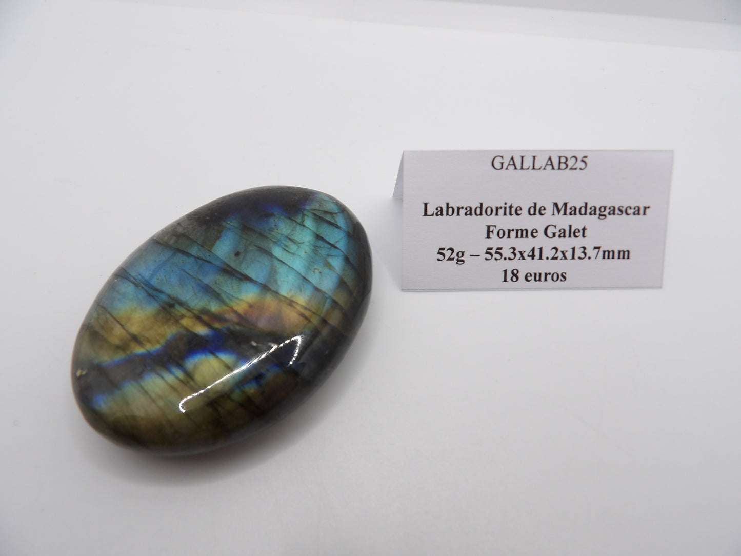 Galet Labradorite