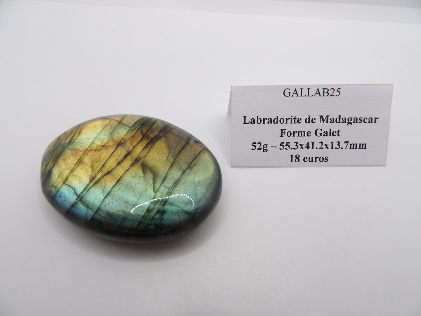 Galet Labradorite