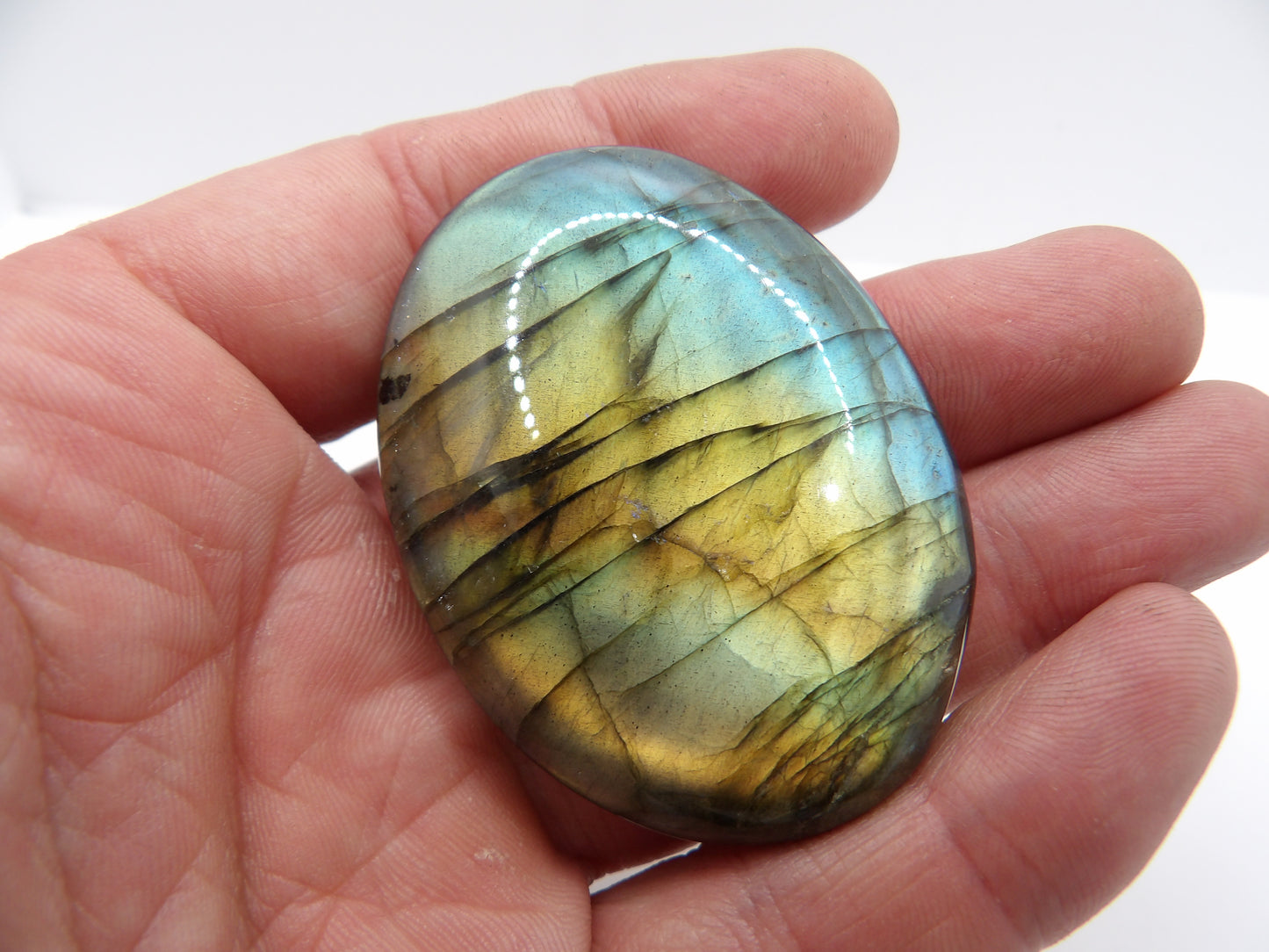 Galet Labradorite