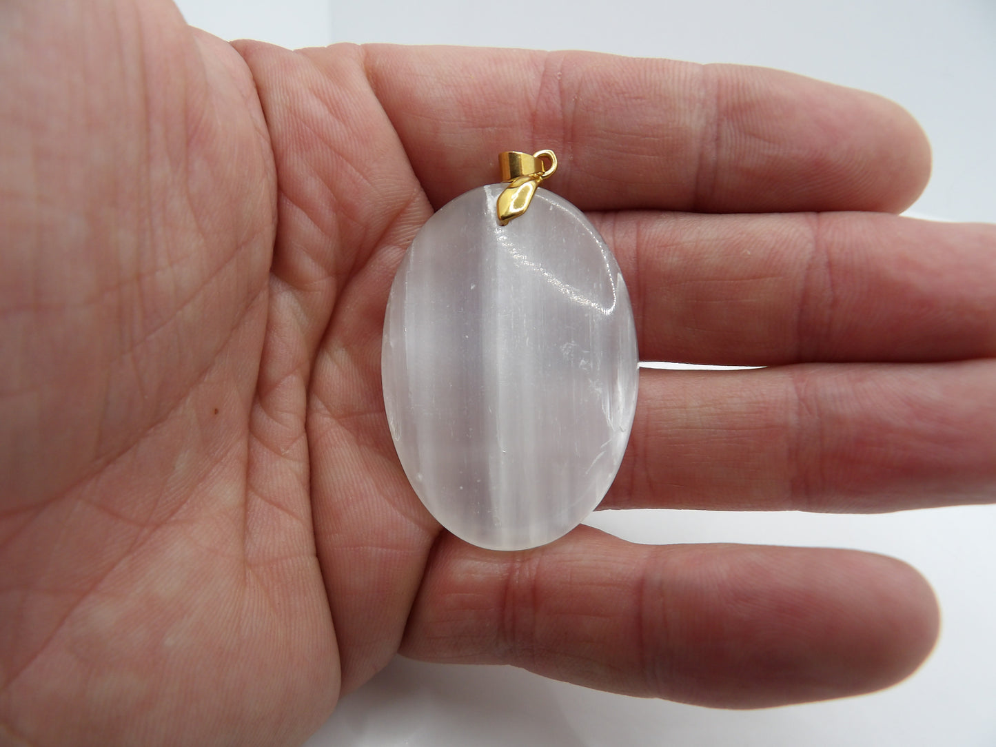 Pendentif Sélénite