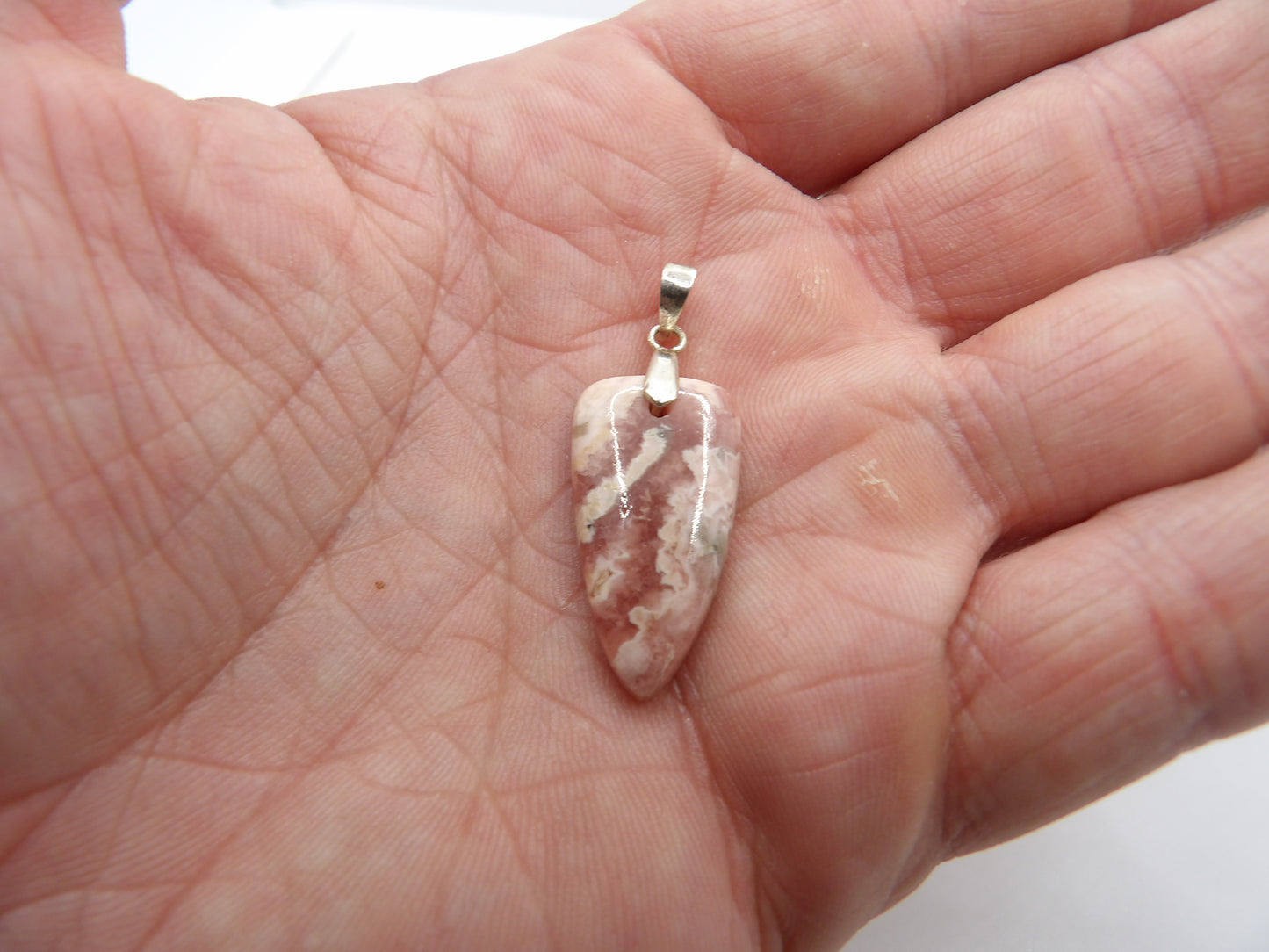Pendentif Rhodochrosite