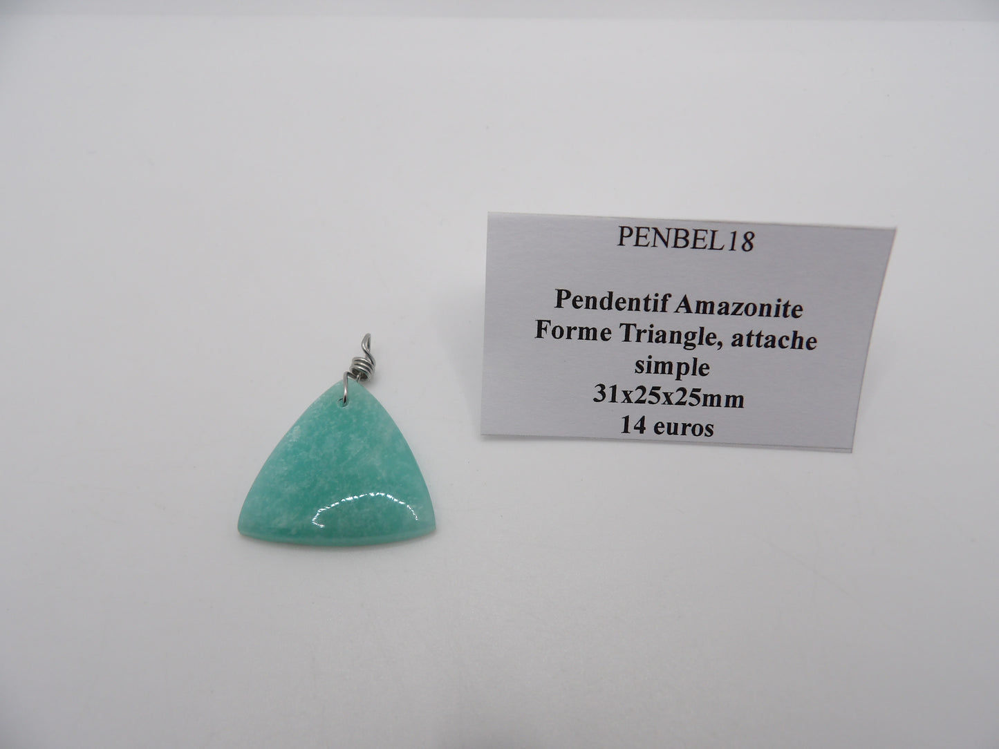 Pendentif Amazonite