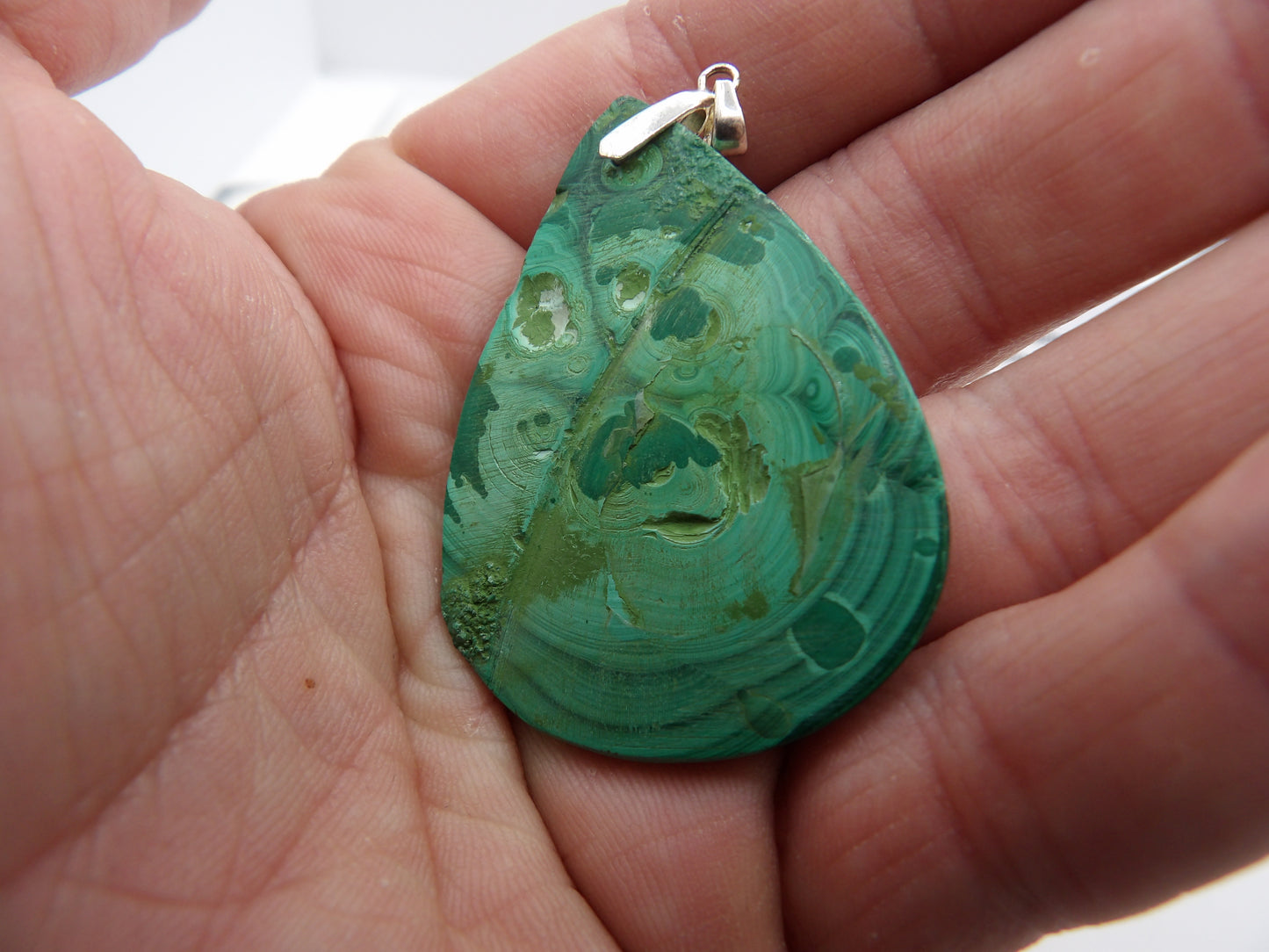 Pendentif Malachite