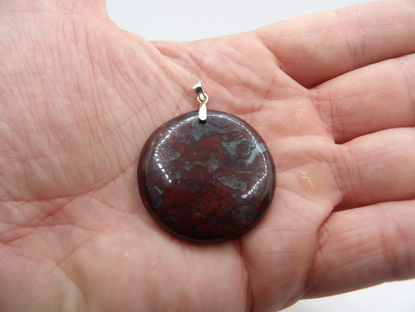 Pendentif Hématite Rouge