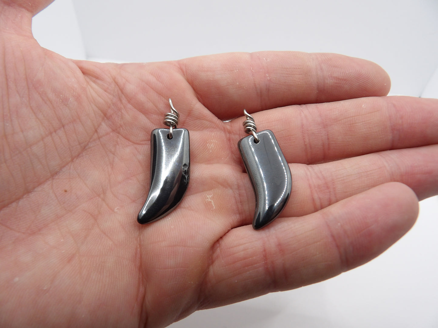 Pendentif Duo Hématite