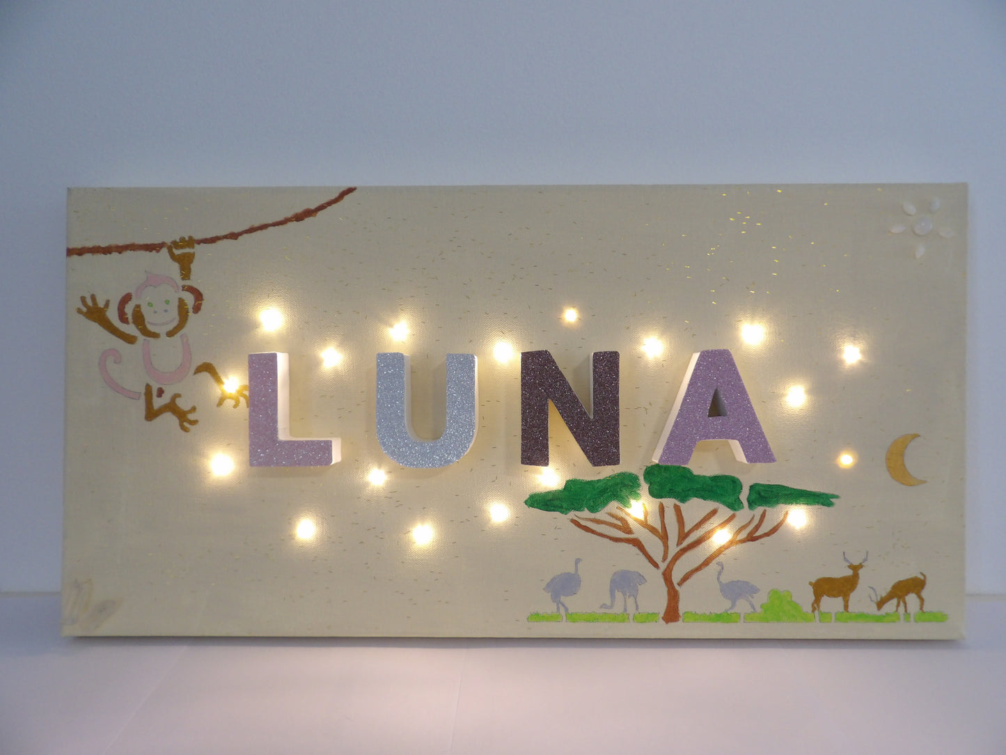 Toile Lumineuse Jungle