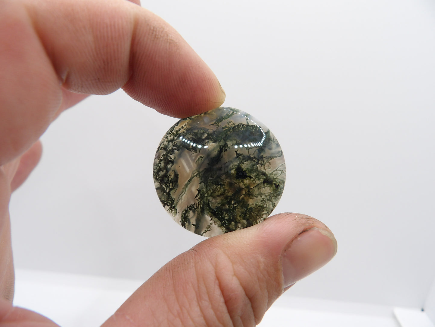 Cabochon Agate Mousse
