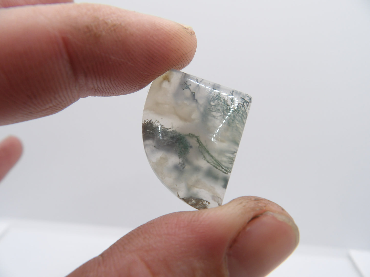 Cabochon Agate Mousse