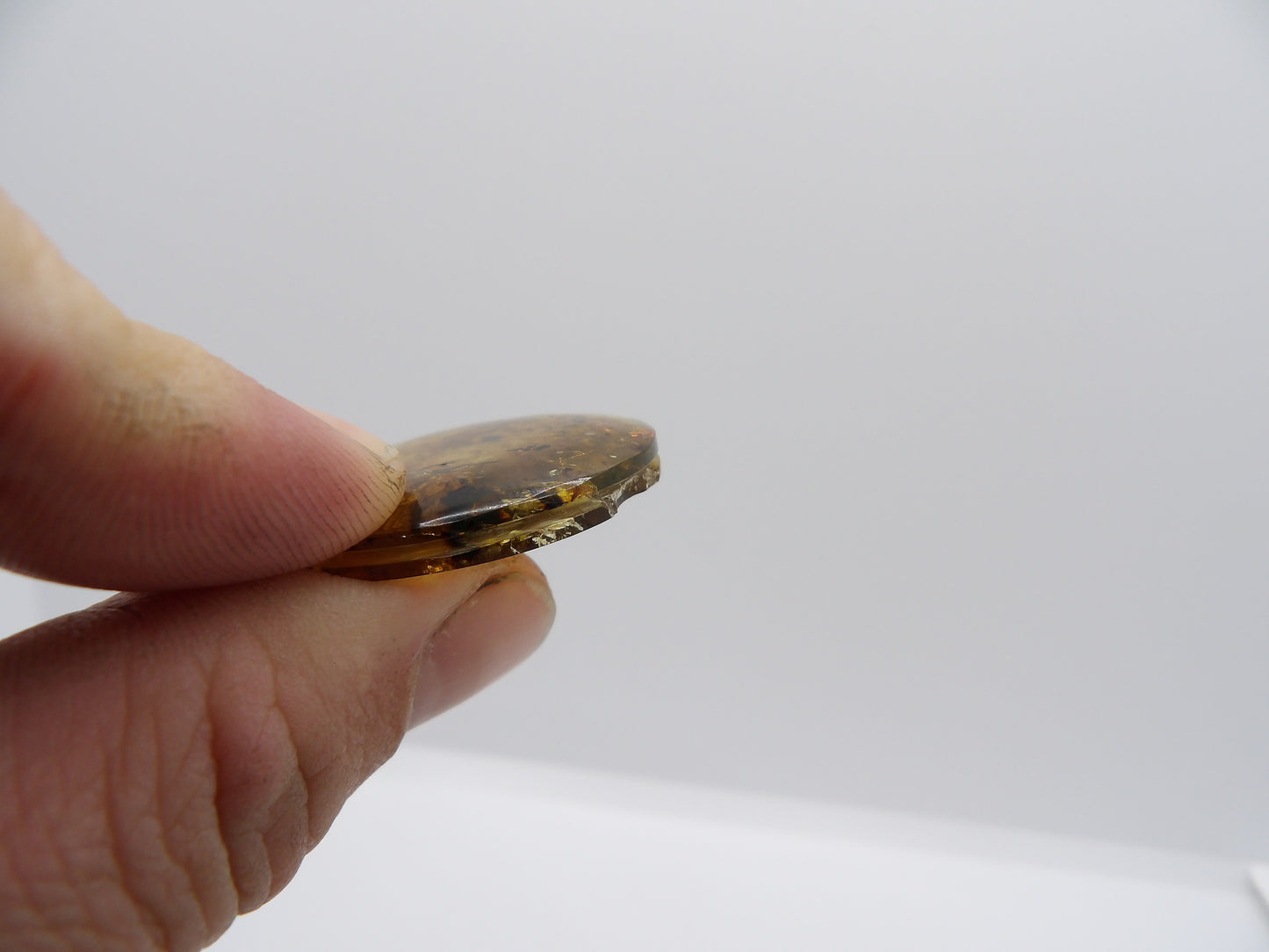 Cabochon Ambre du Mexique