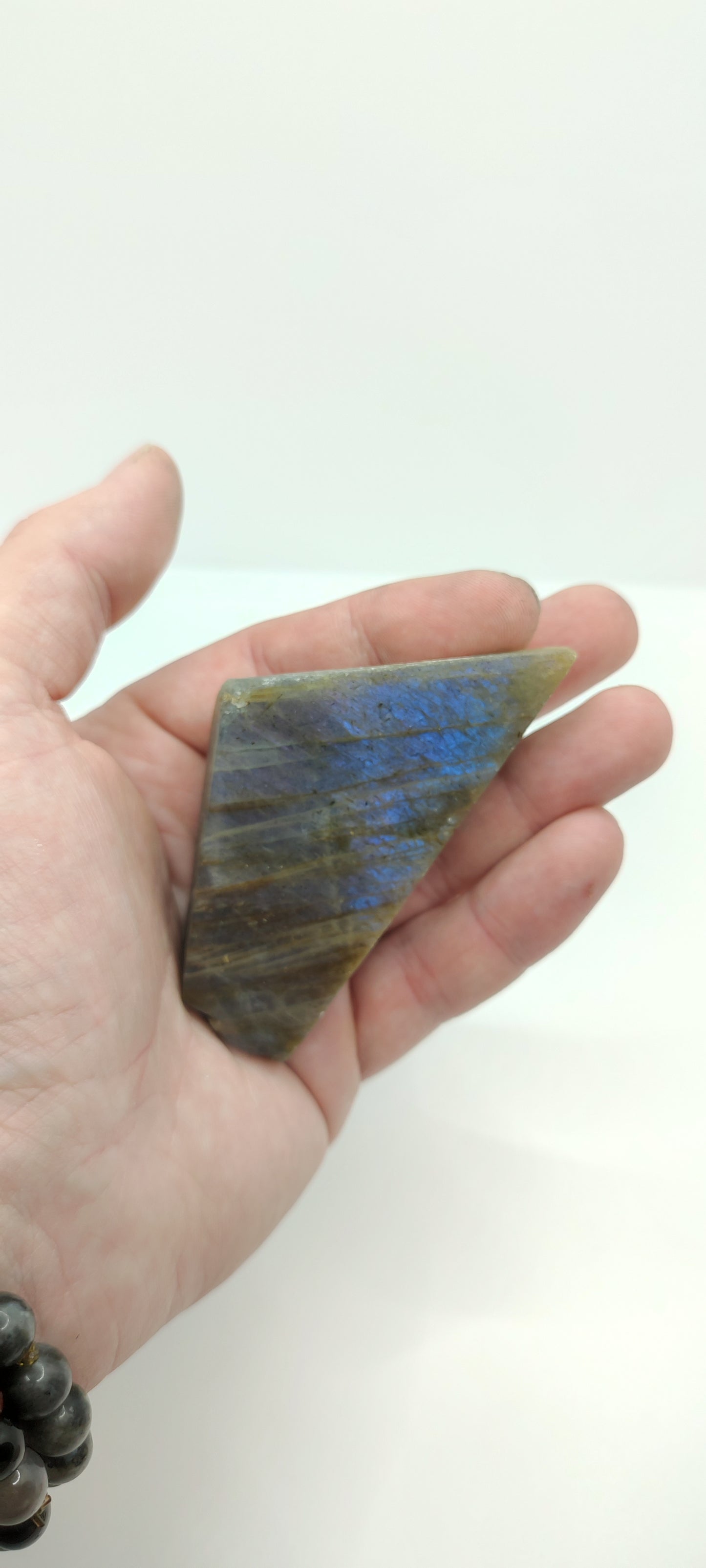 Labradorite : Morceau Semi poli