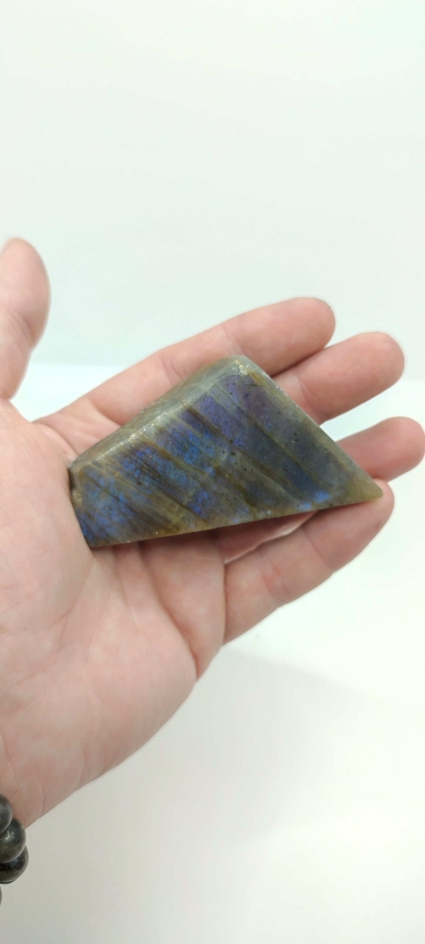 Labradorite : Morceau Semi poli