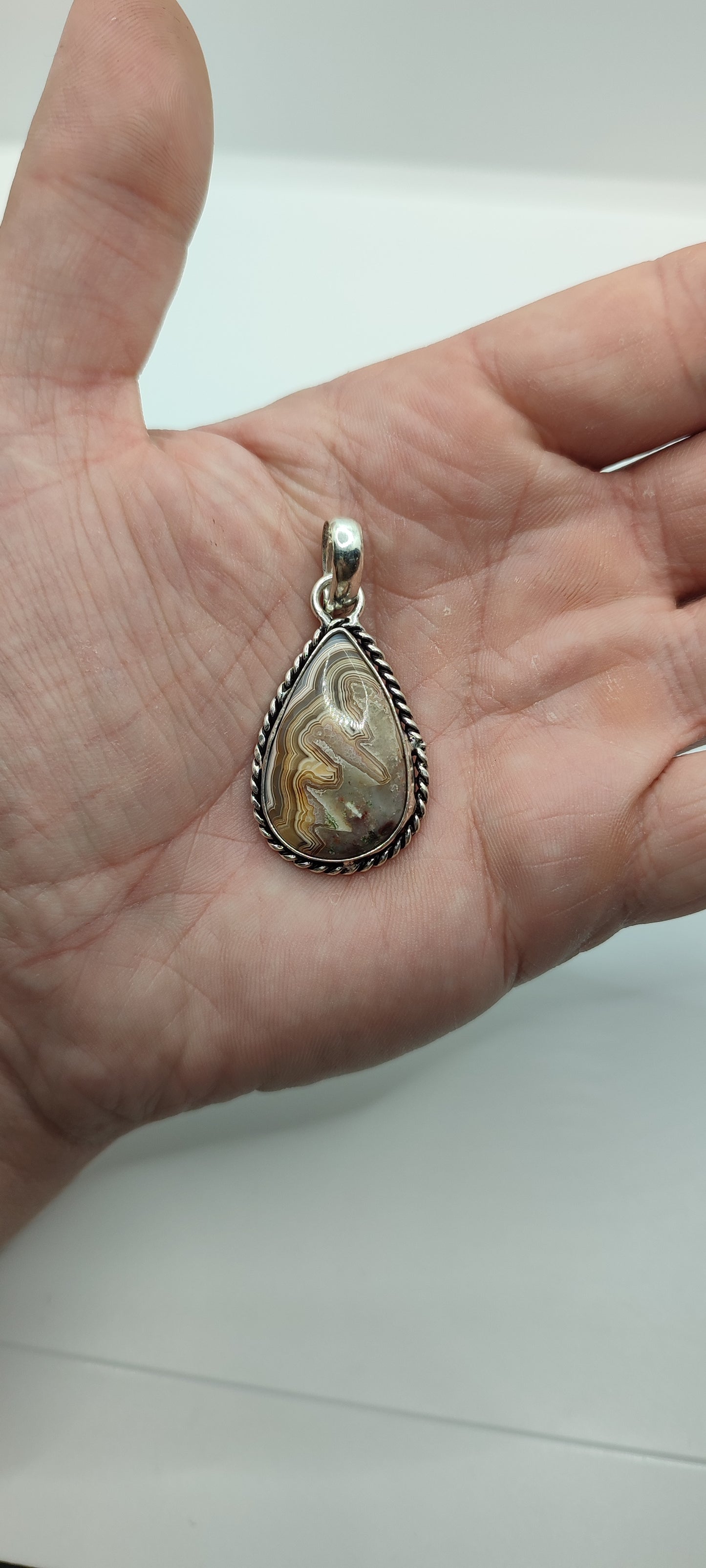Pendentif Agate Crazy Lace