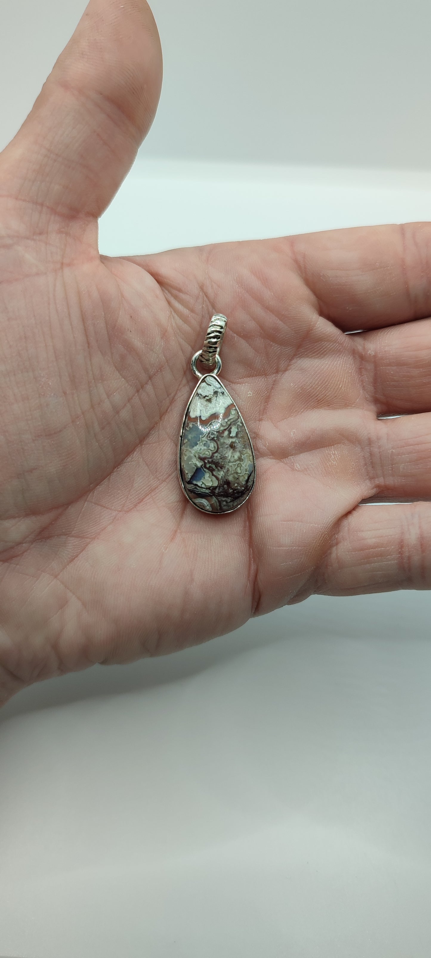 Pendentif Agate Crazy Lace