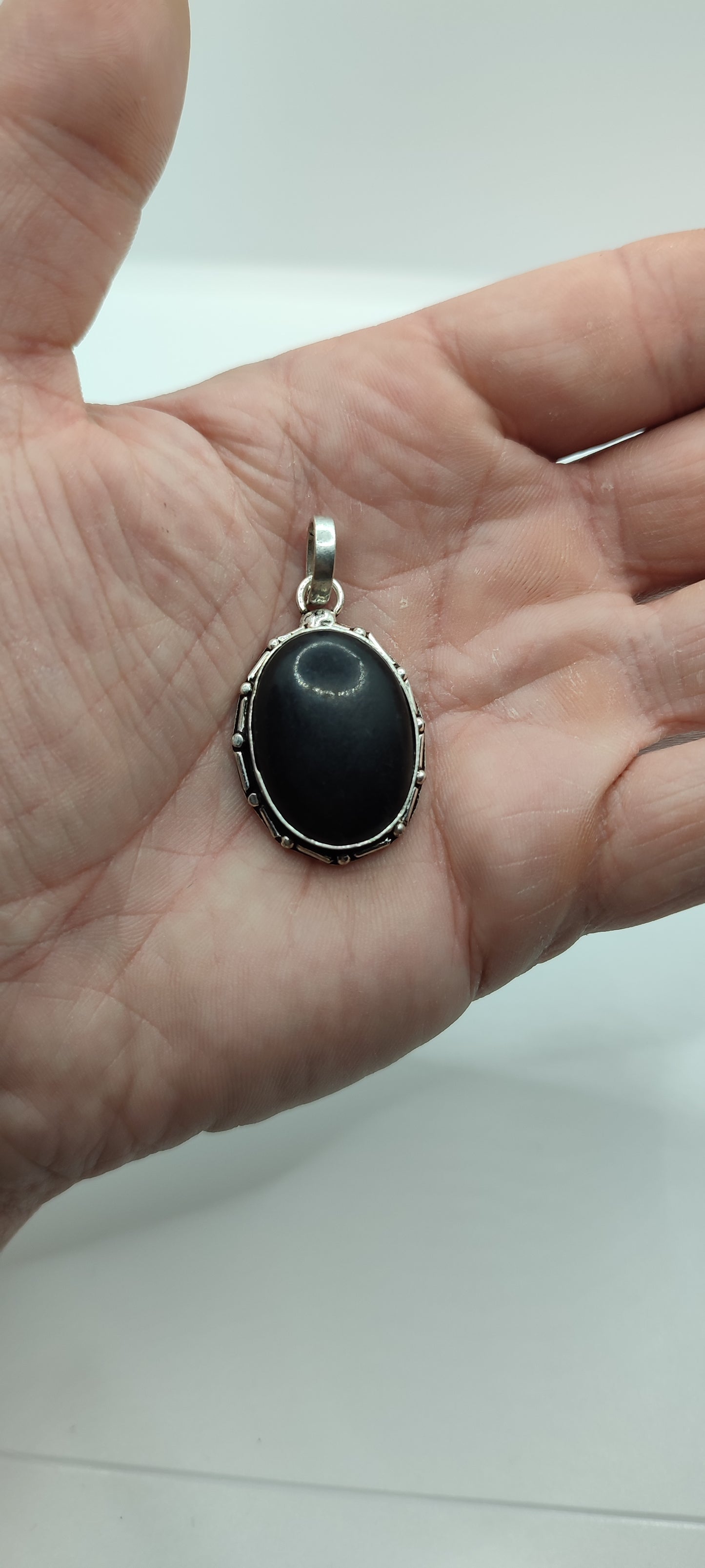 Pendentif Tourmaline Noire