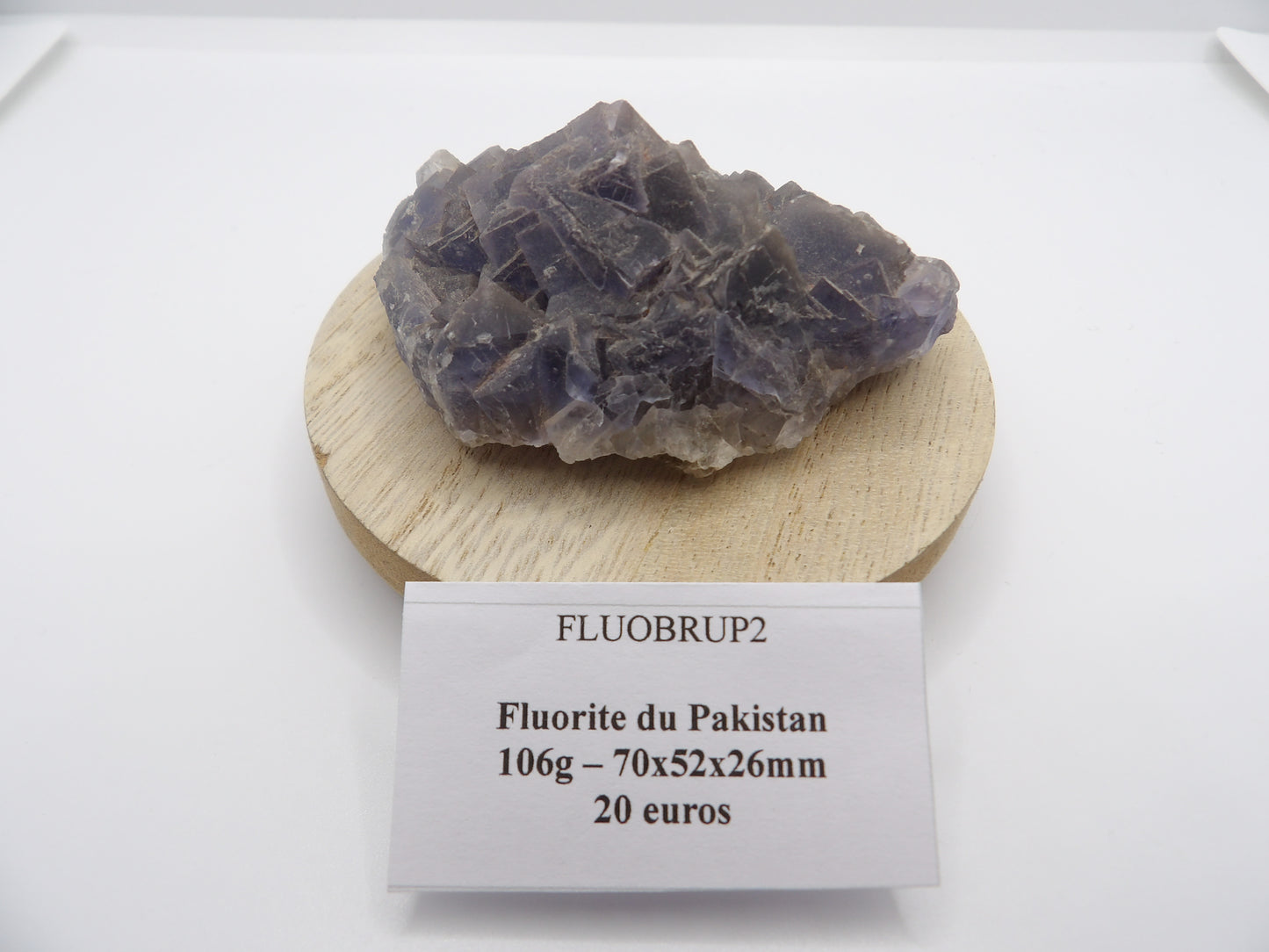 Fluorite du Pakistan