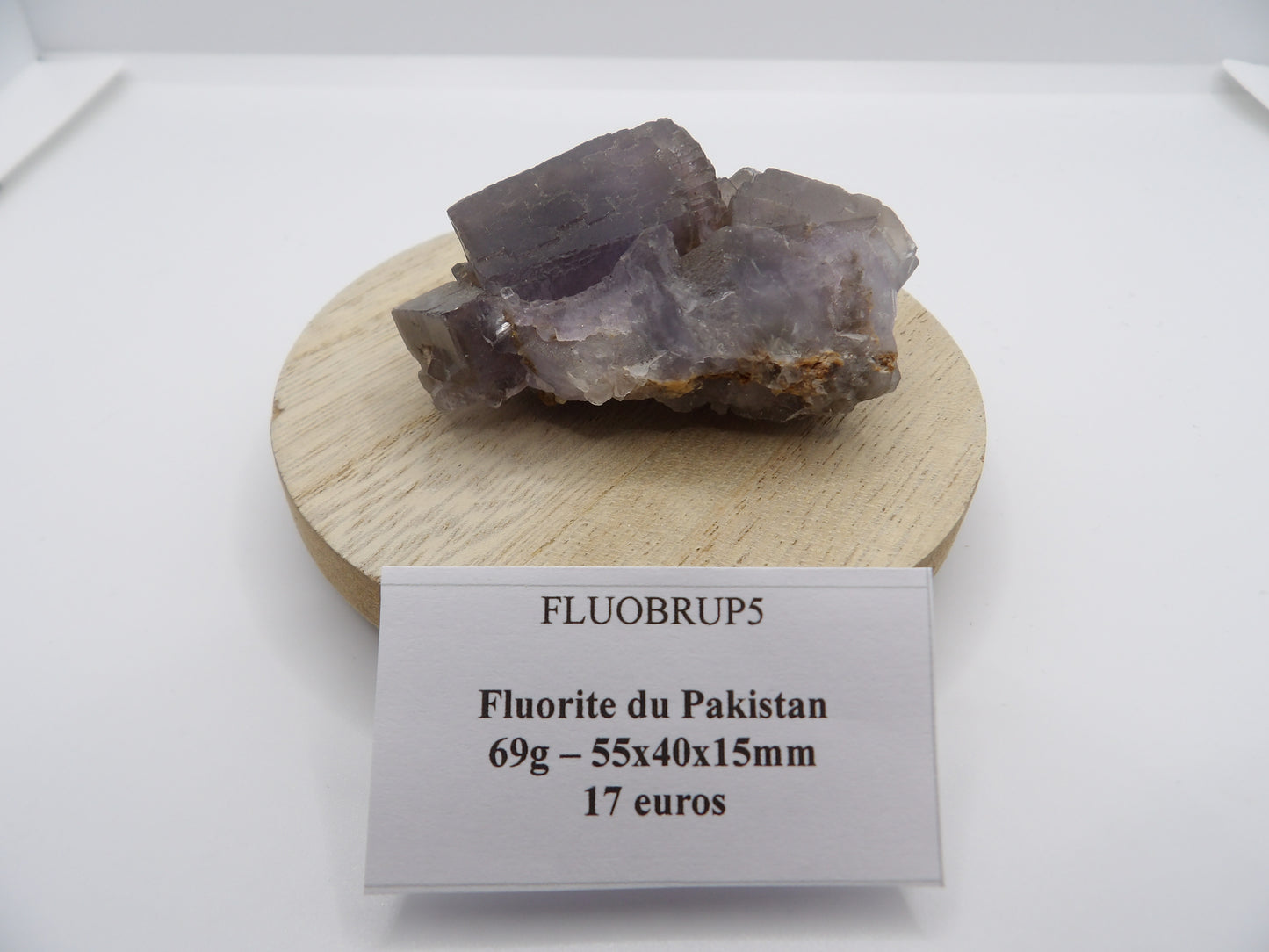 Fluorite du Pakistan