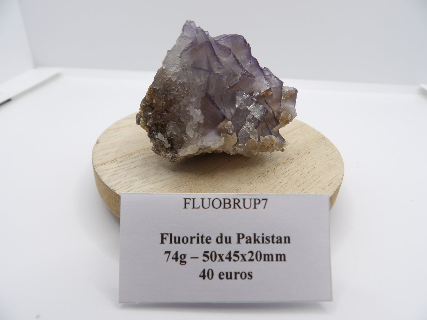Fluorite du Pakistan