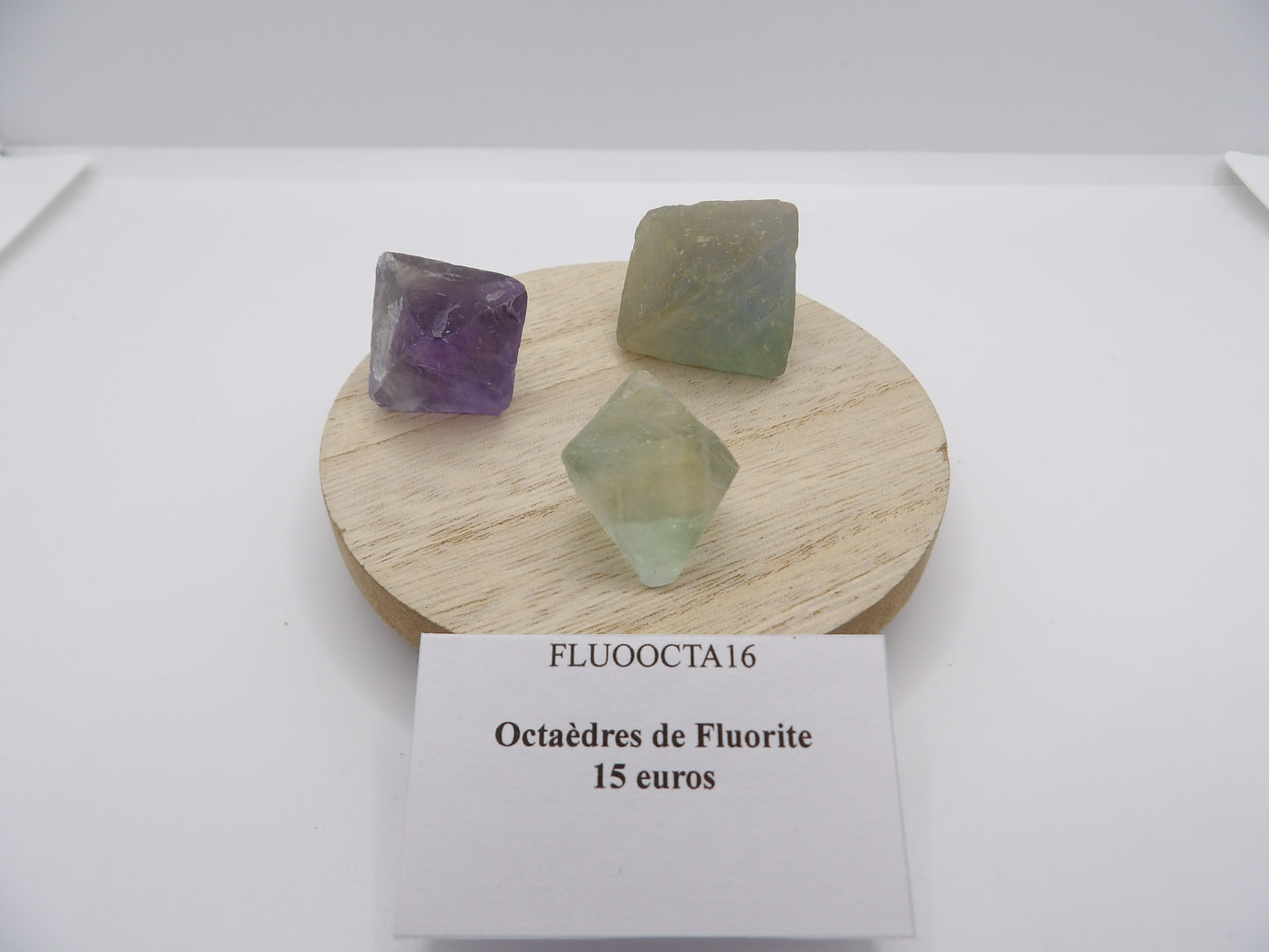 Octaèdres de Fluorite