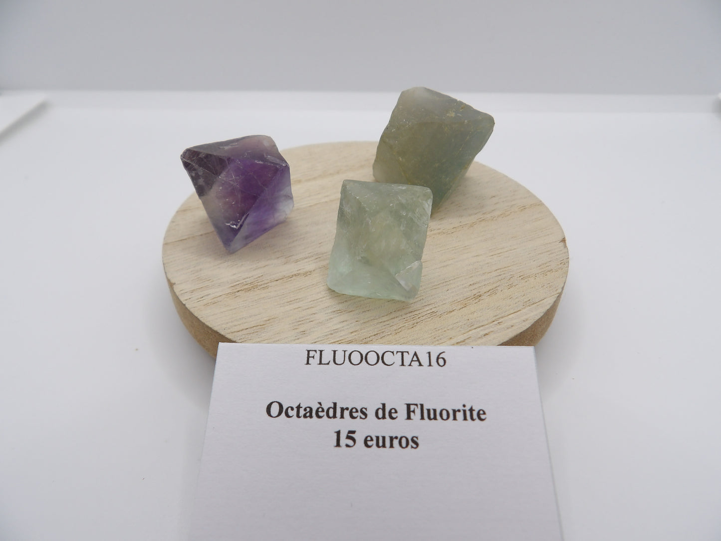 Octaèdres de Fluorite