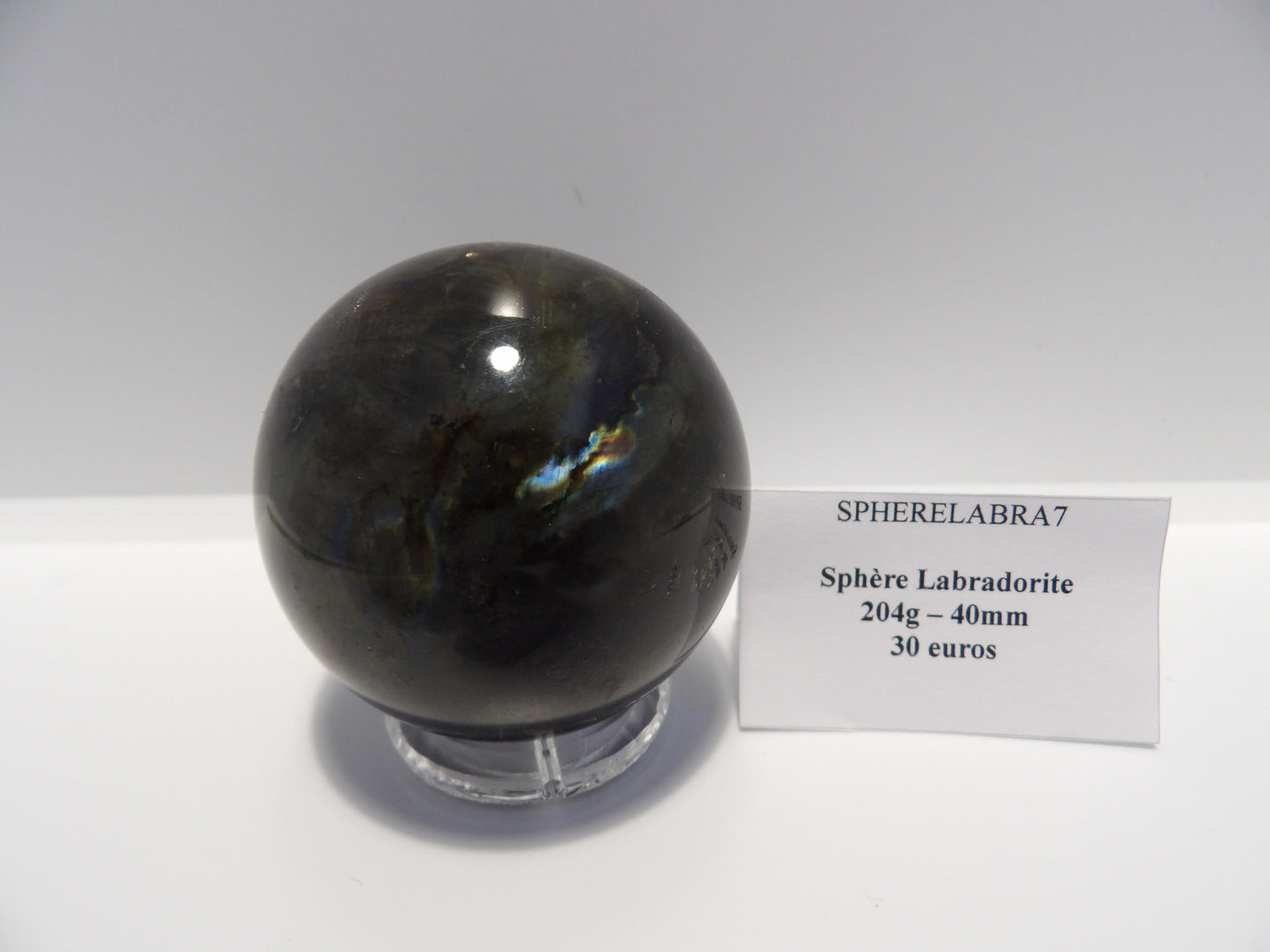 Sphère Labradorite