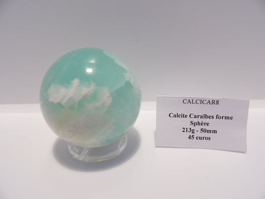 Sphère Calcite Caraïbes