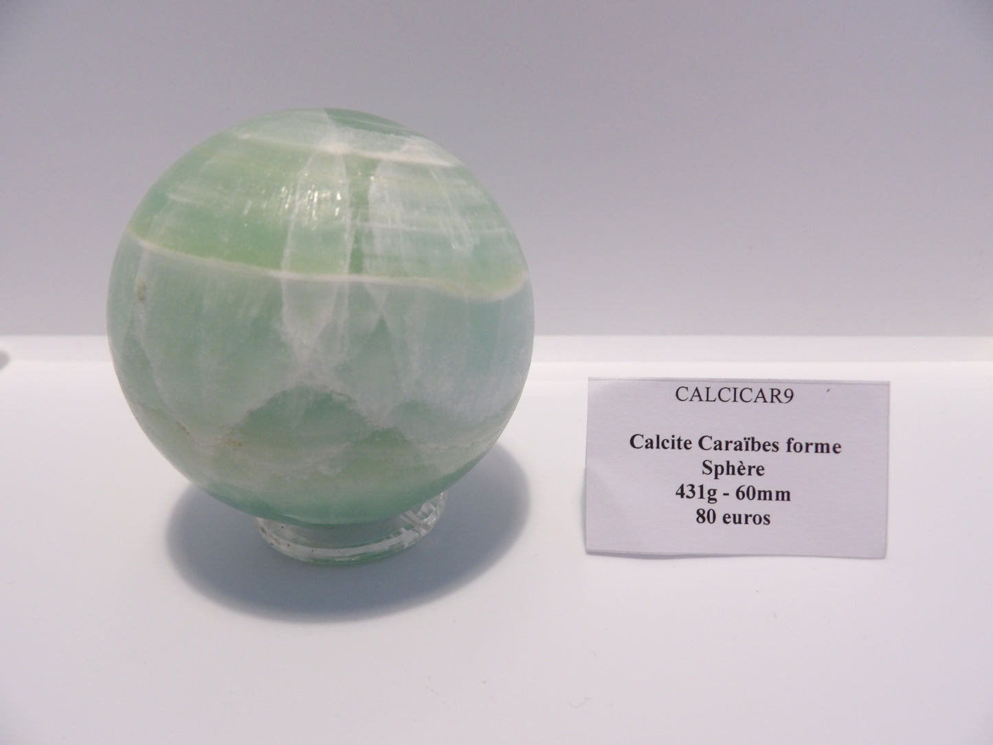 Sphère Calcite Caraïbes