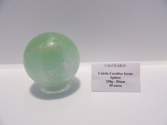 Sphère Calcite Caraïbes