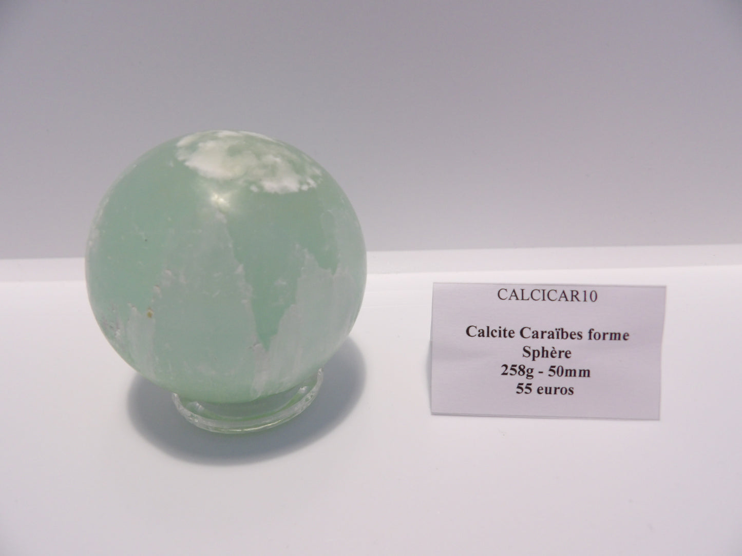 Sphère Calcite Caraïbes