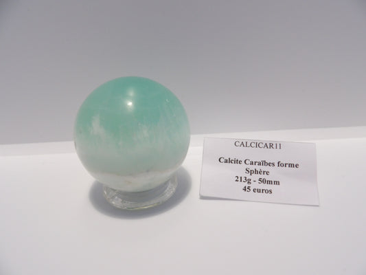 Sphère Calcite Caraïbes