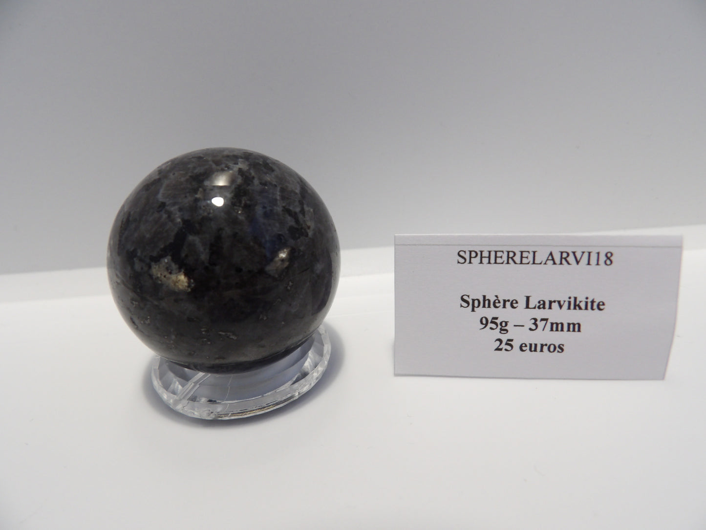 Sphère Larvikite