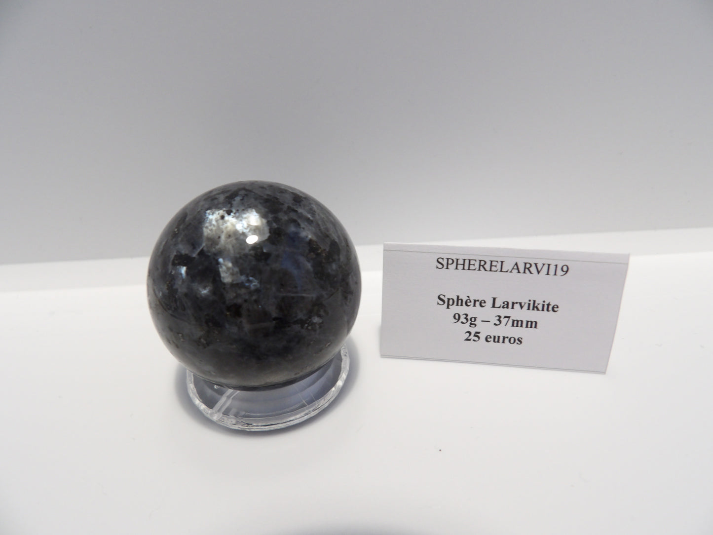 Sphère Larvikite