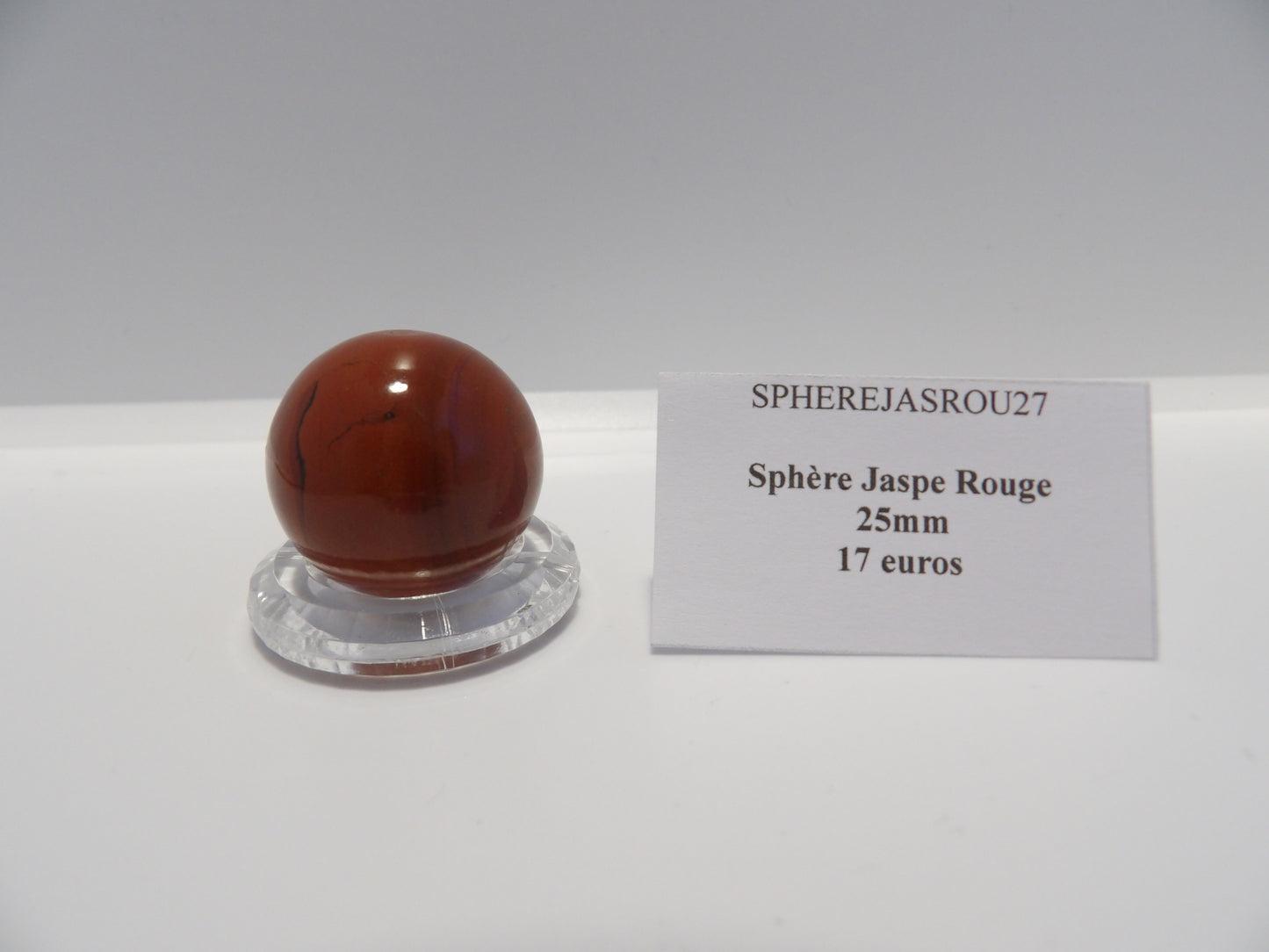 Sphère Jaspe Rouge